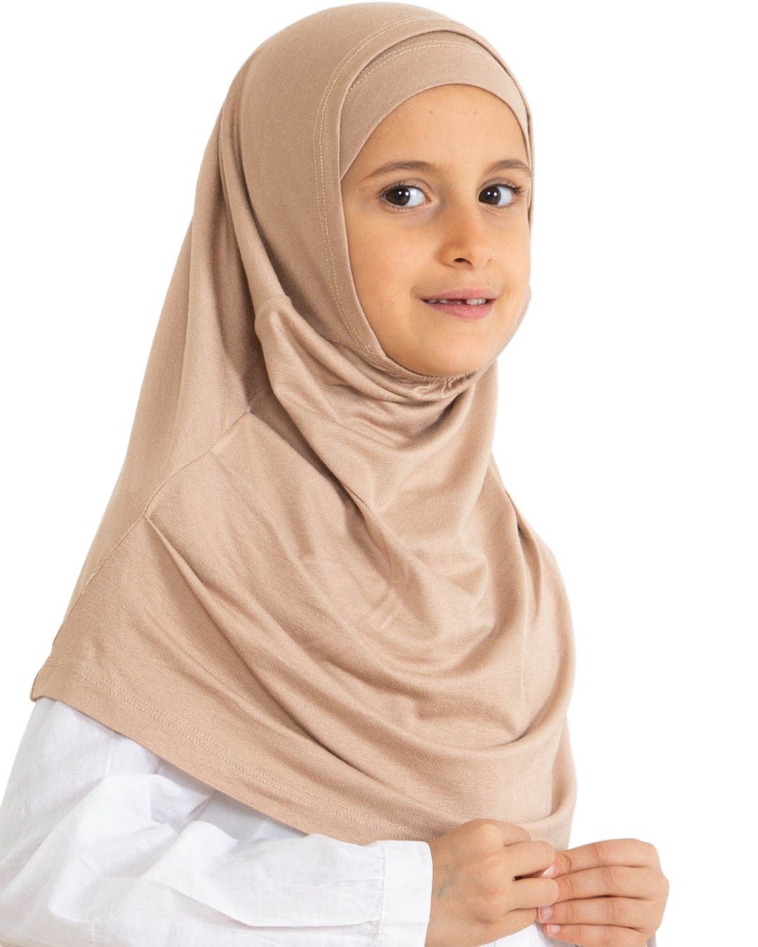Easy To Wear Hijab For Girls - White
