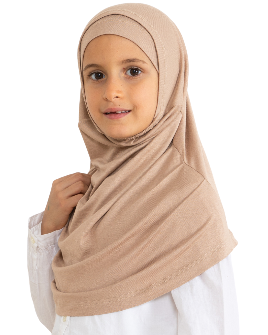 Easy To Wear Hijab For Girls - White