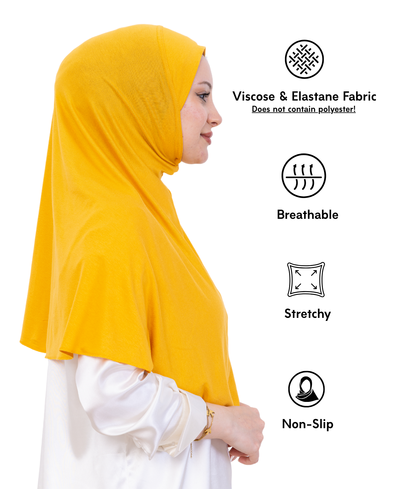 Ready Hijab One Piece Flat