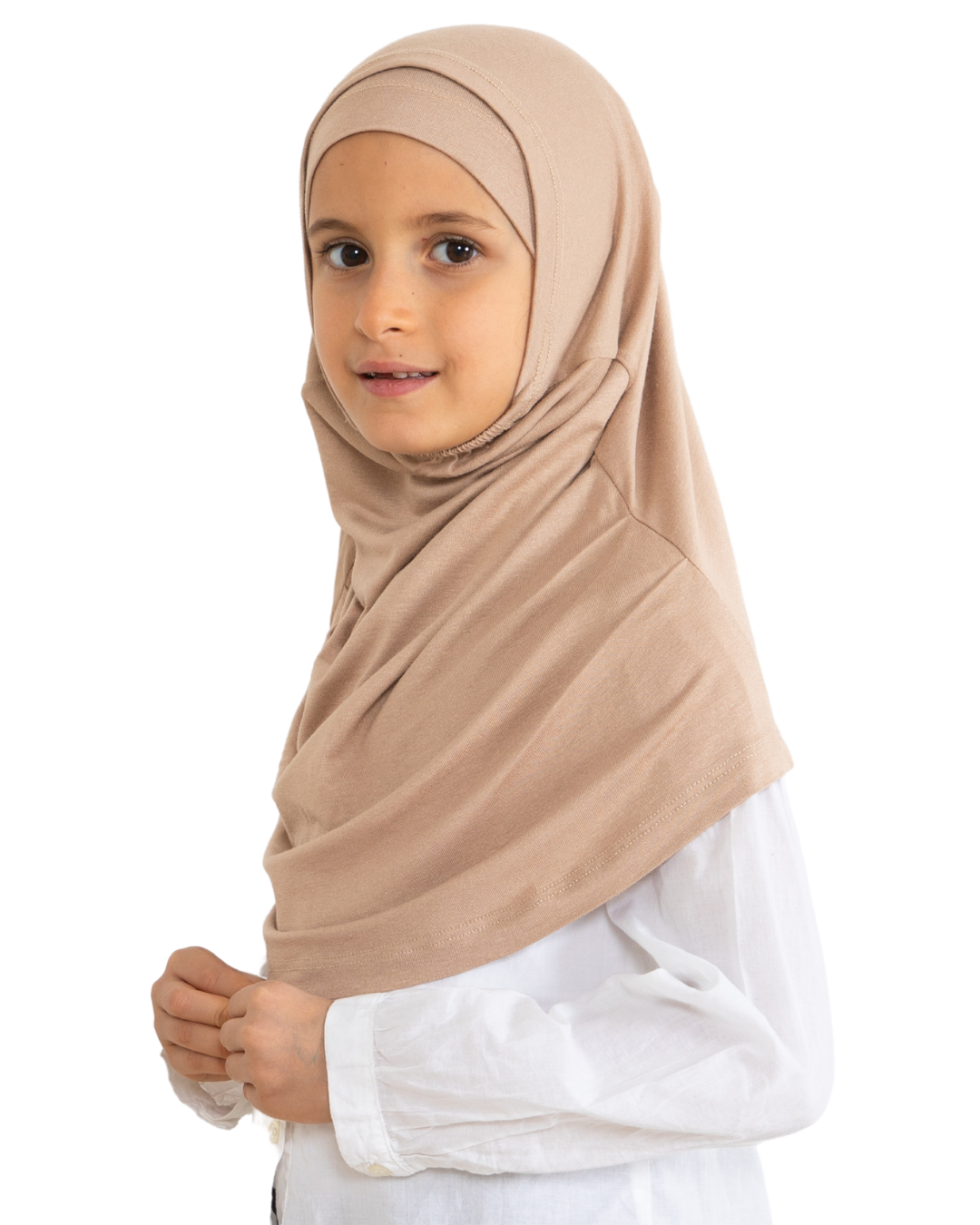 Easy To Wear Hijab For Girls - White