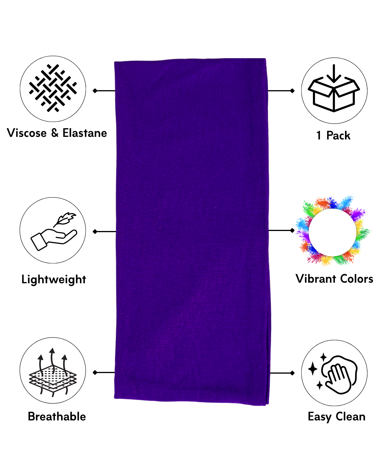 Hijab Non-Slip Headband