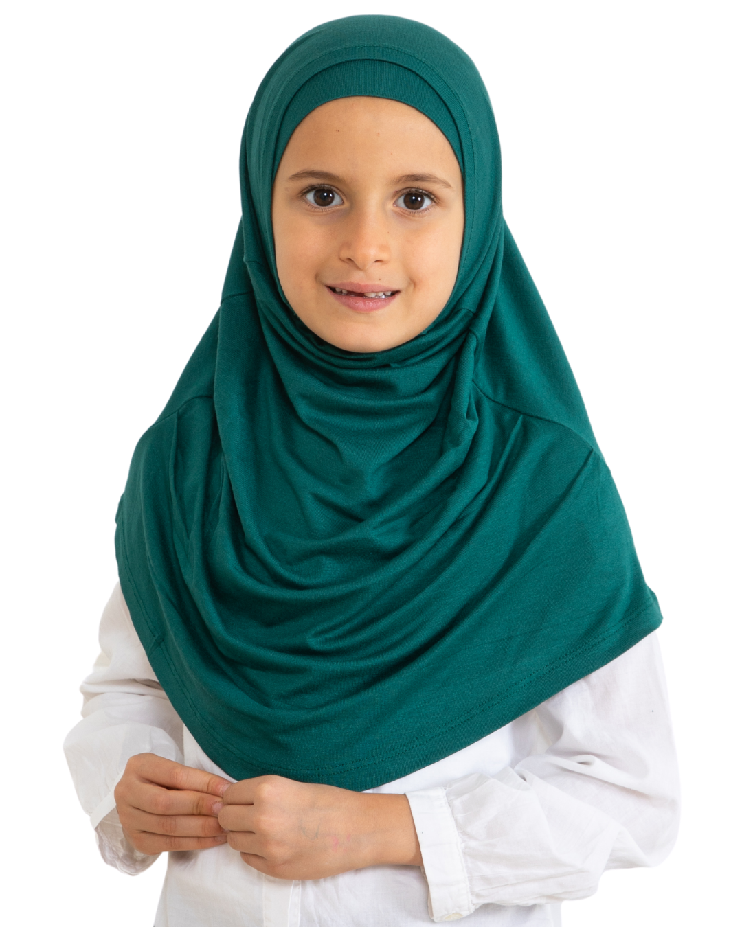 Easy To Wear Hijab For Girls - White