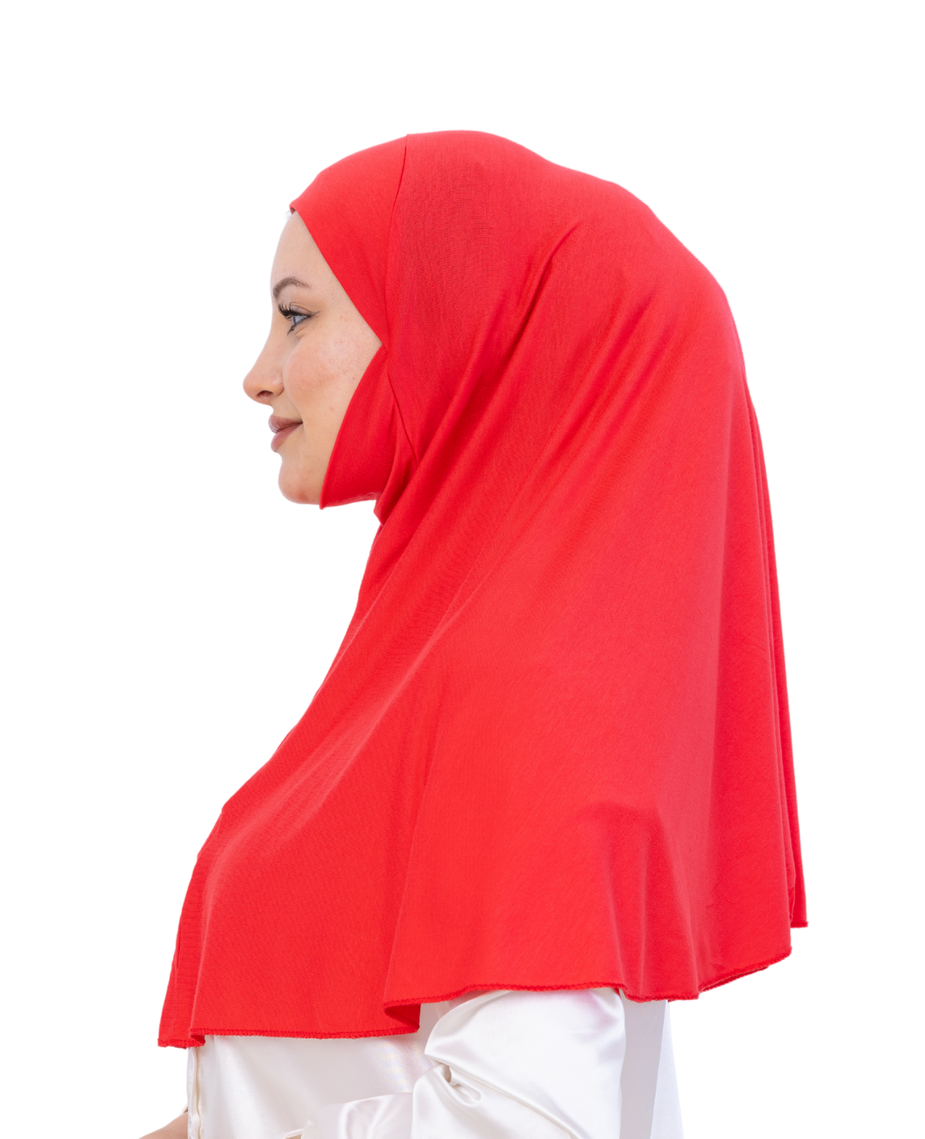 Instant Hijab With Niqab - Light Blue