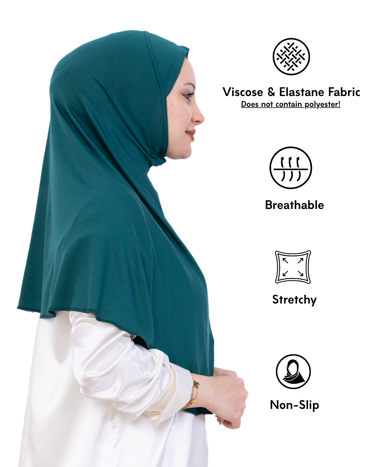 Ready Hijab One Piece Flat