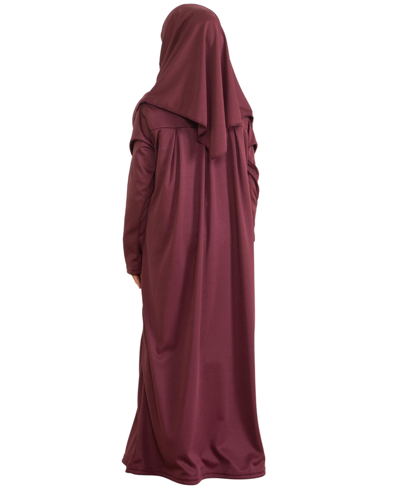 Dress For Girls With Hijab - Black