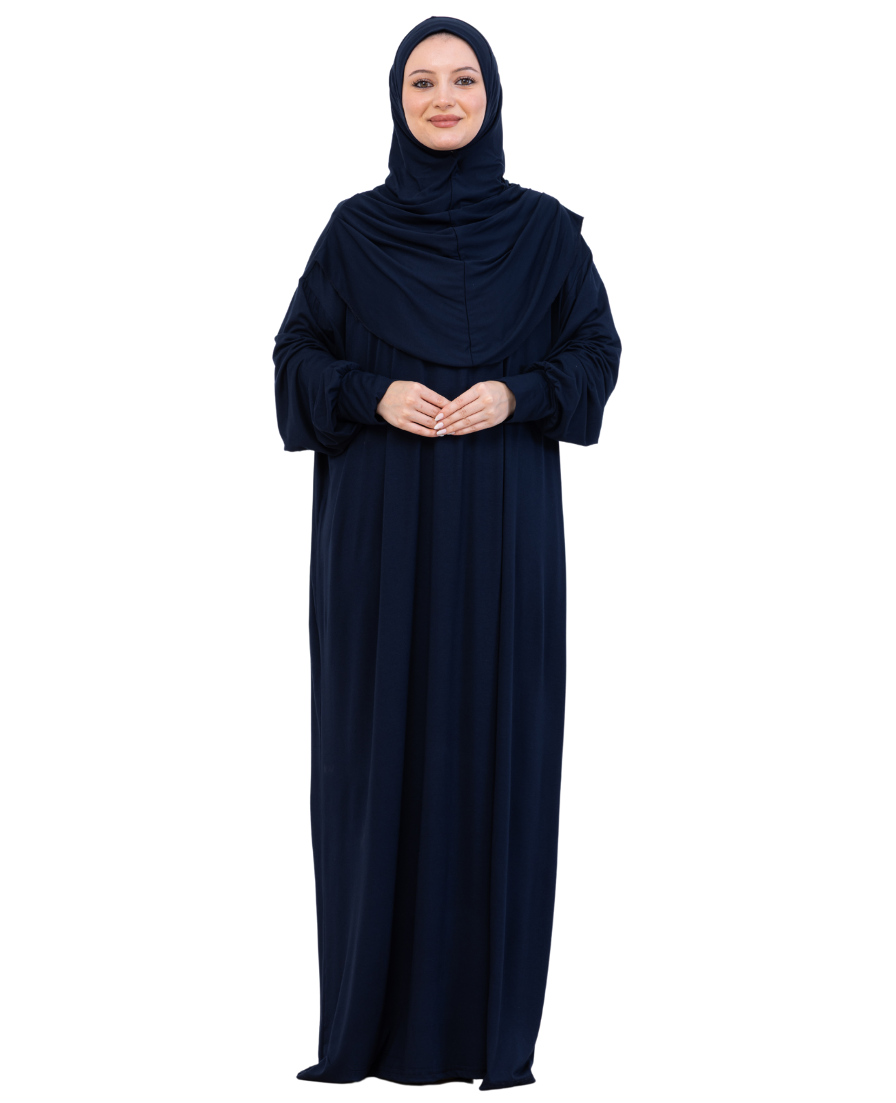 one piece dress navy blue Anewsta Navy Blue Elegant Dress Wedding Guest Women Maxi Summer Party Formal Gowns Stand Collar Split Flared A-Line High Waist Regular Fit K,M