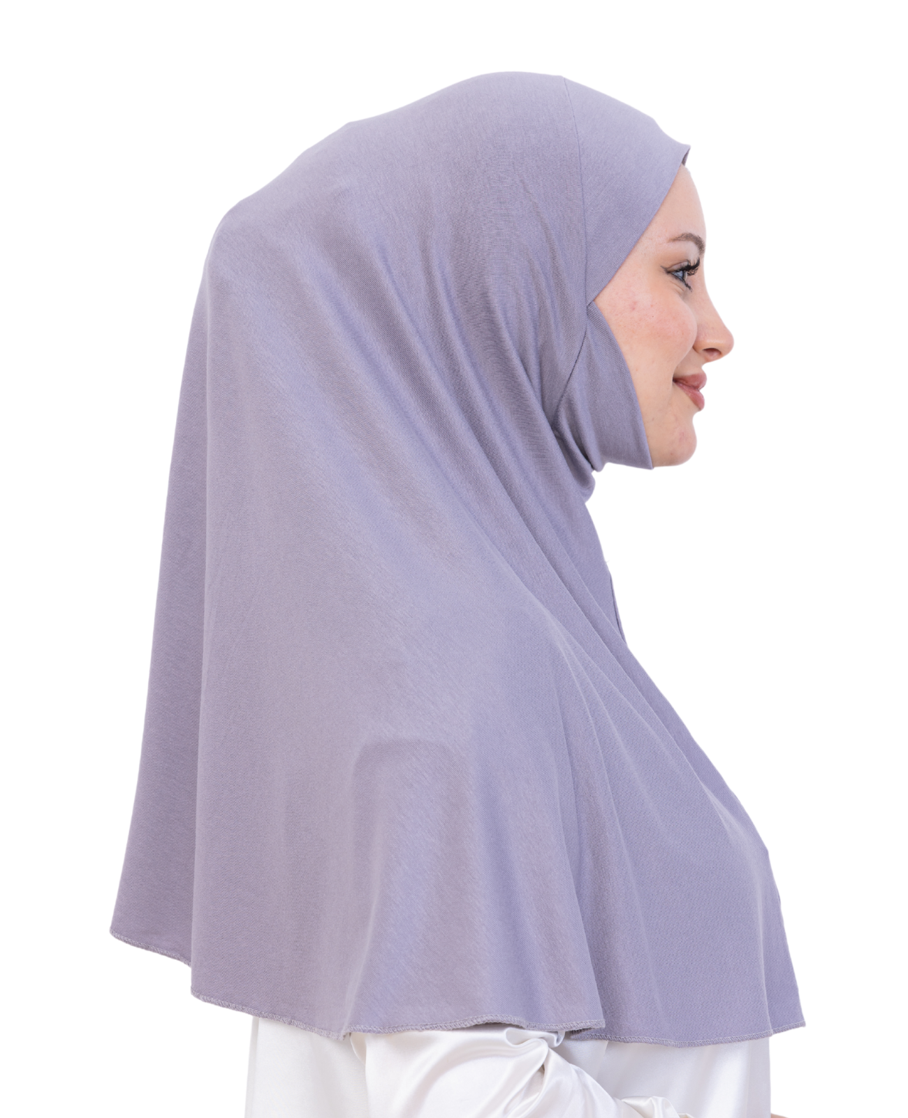 Instant Hijab With Niqab - Light Blue