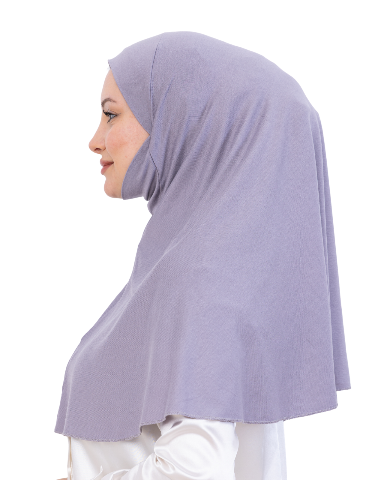 Instant Hijab With Niqab - Light Blue