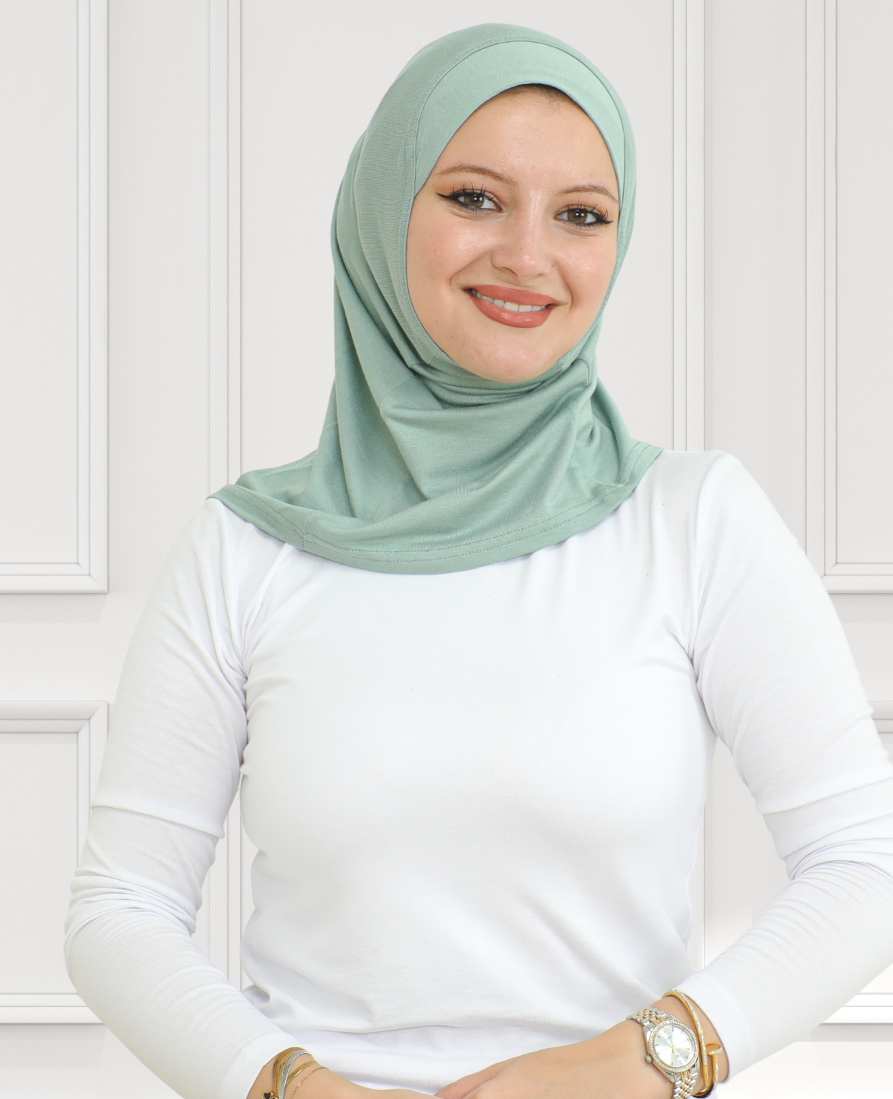 Sport Instant Hijab - Beige