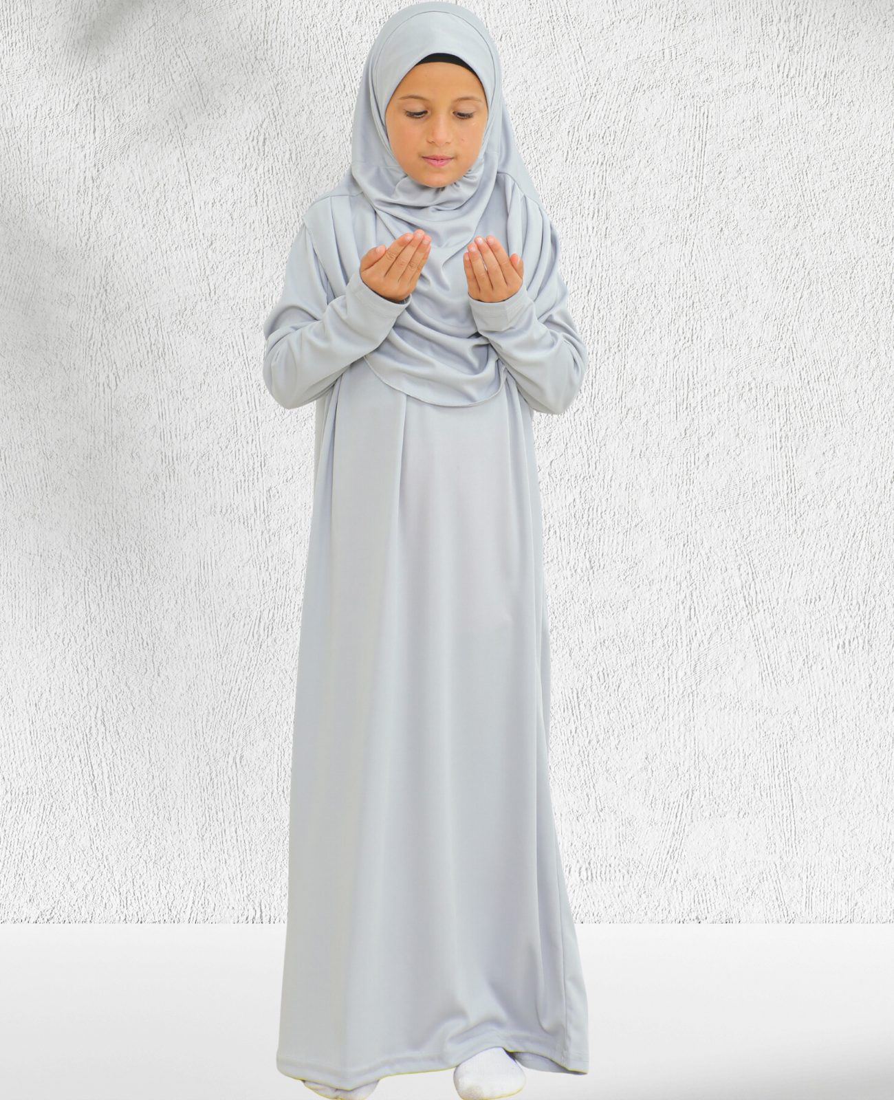 Dress For Girls With Hijab - Black
