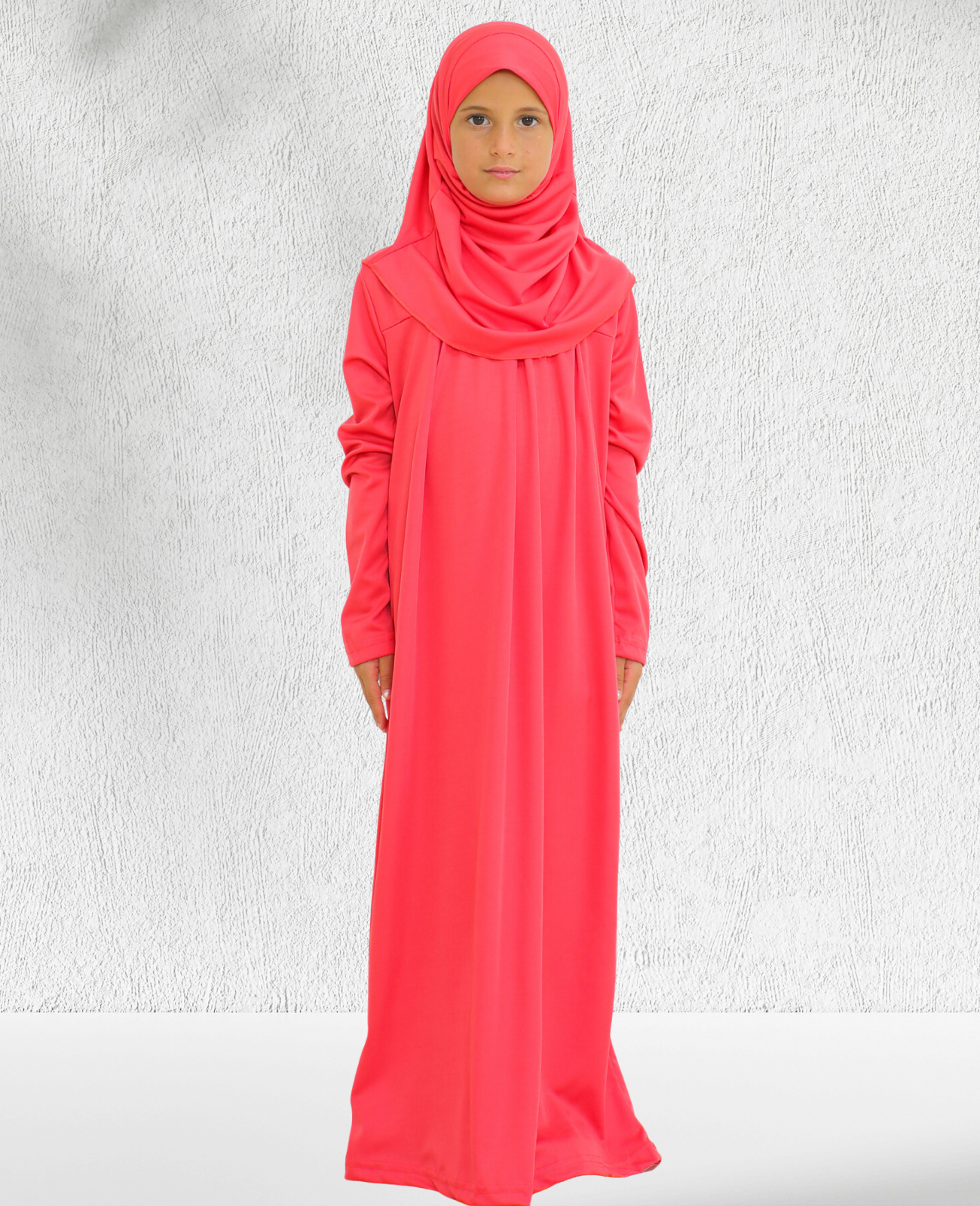 Dress For Girls With Hijab - Black