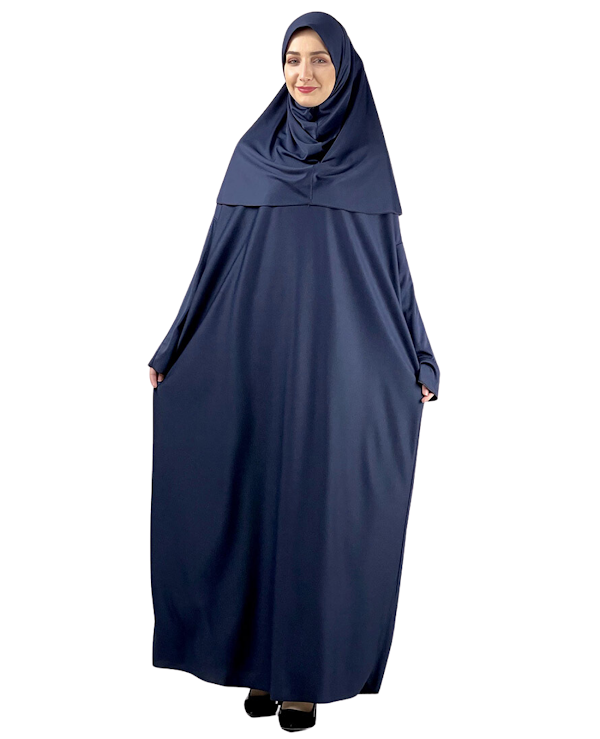 Gebetskleidung für Frauen mit Hijab, muslimische Outfits, lange Robe, Abaya, türkische islamische Kleider, Dubai, Kaftan mit Rosenkranz