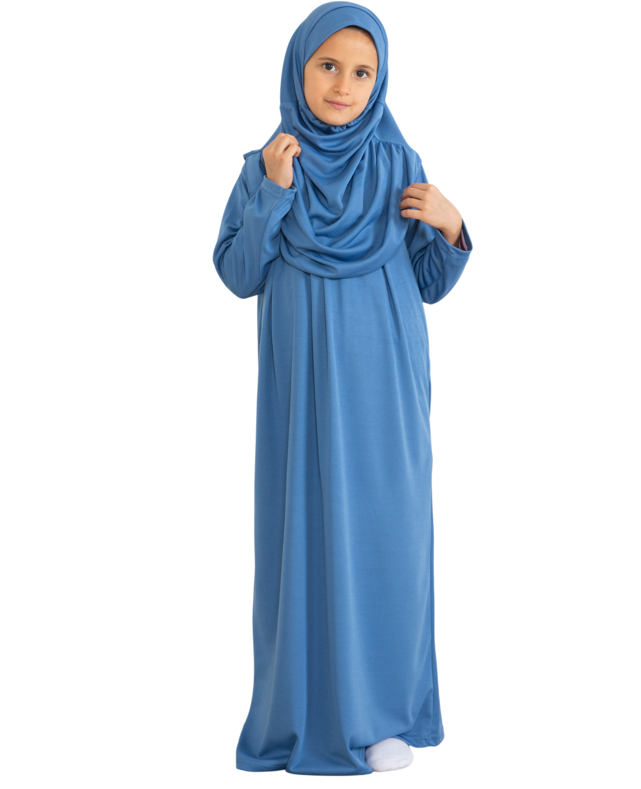 Dress For Girls With Hijab - Black