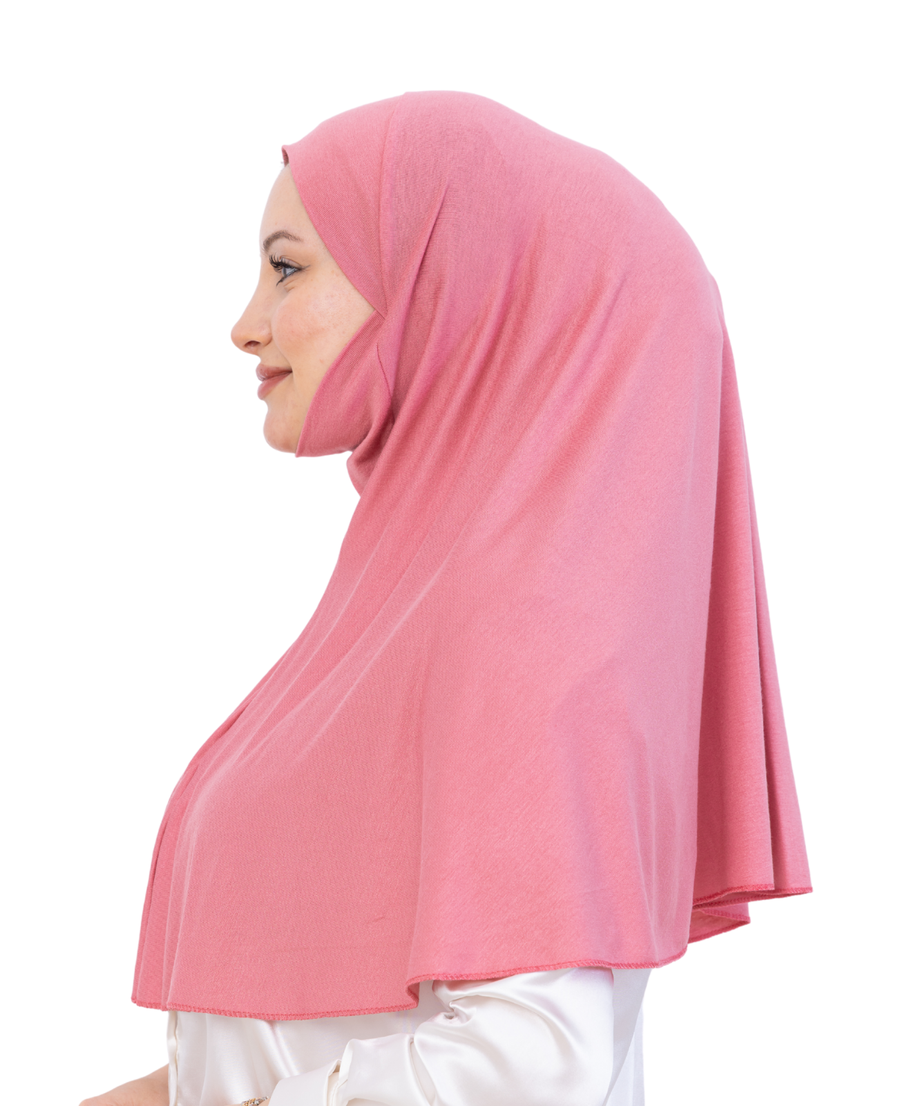 Instant Hijab With Niqab - Light Blue