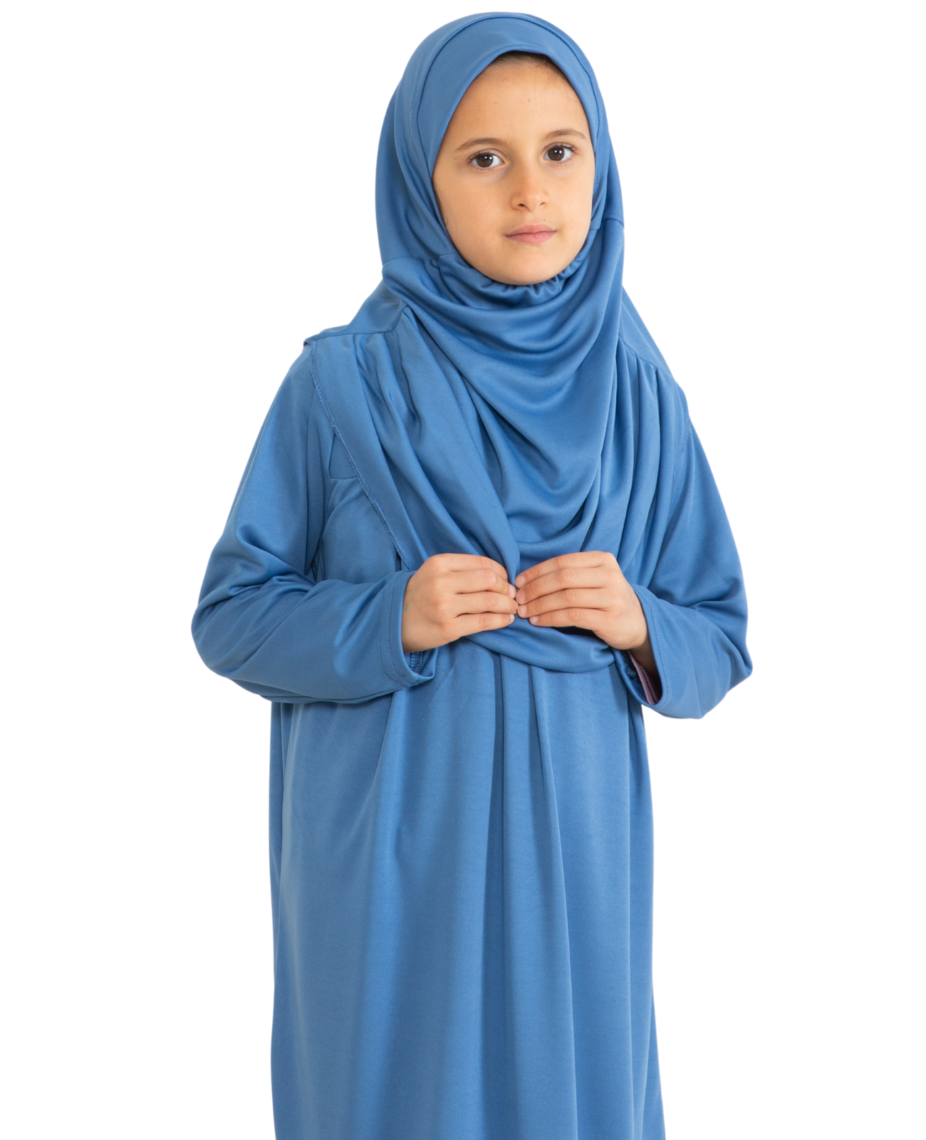 Dress For Girls With Hijab - Black