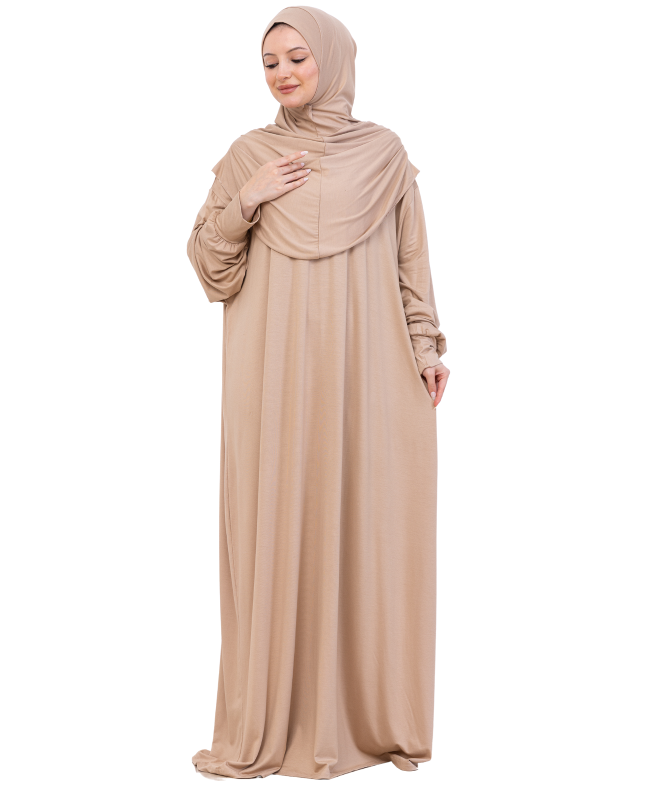 One Piece Prayer Dress Set Viscose