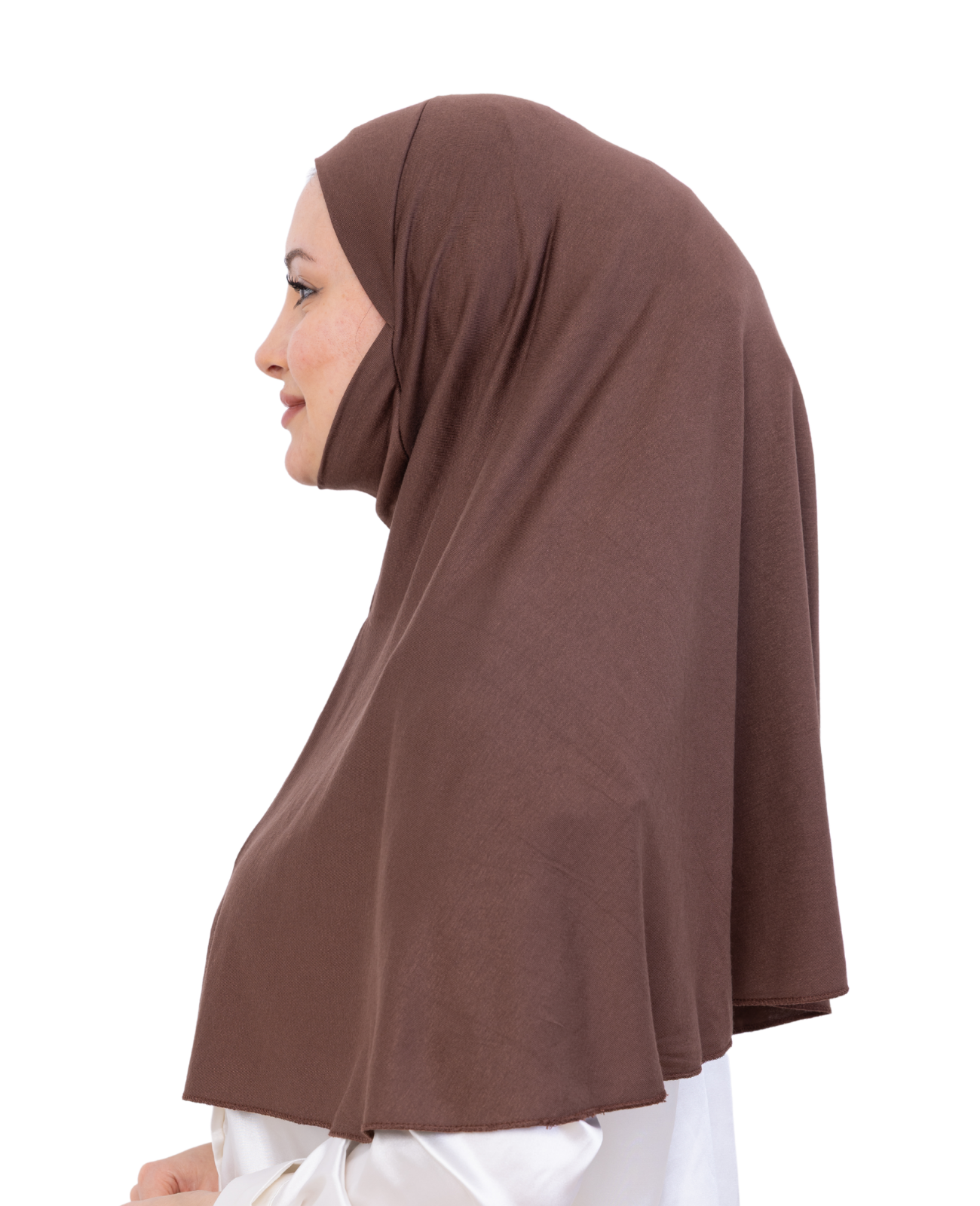 Instant Hijab With Niqab - Light Blue