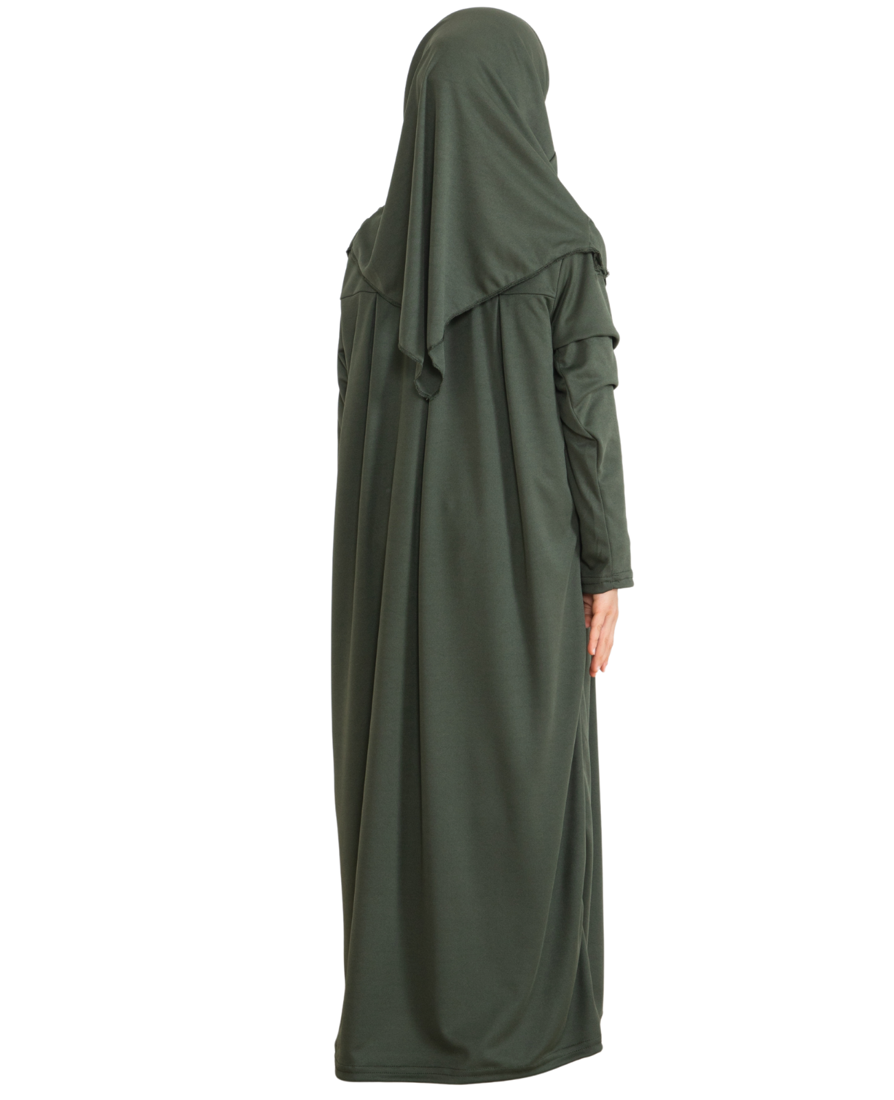 Dress For Girls With Hijab - Black
