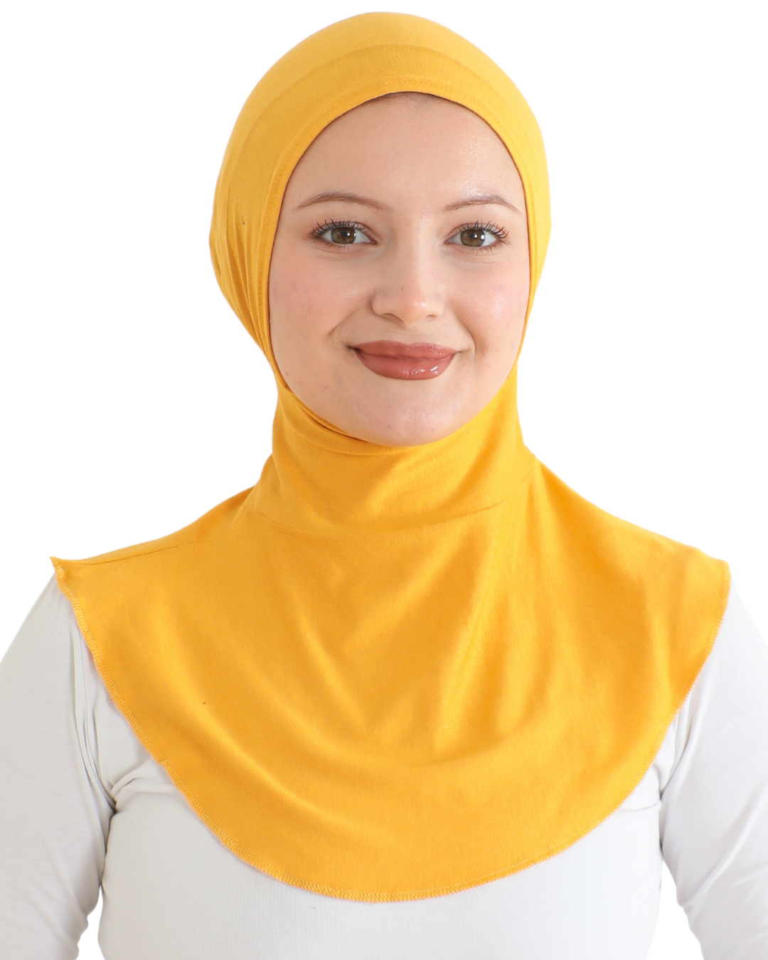 Sport Hijab With Neck Collar - Black