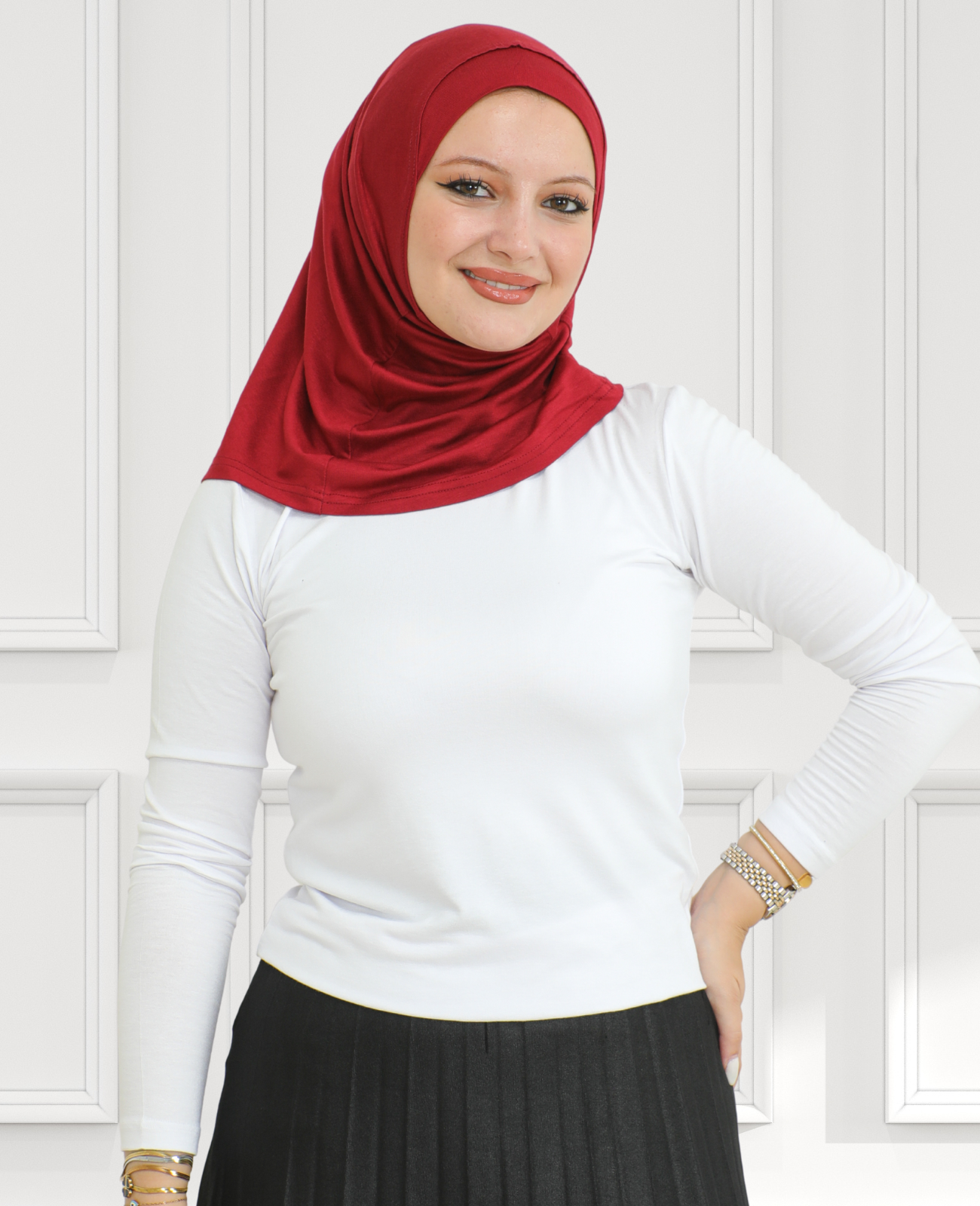 Sport Instant Hijab - Beige