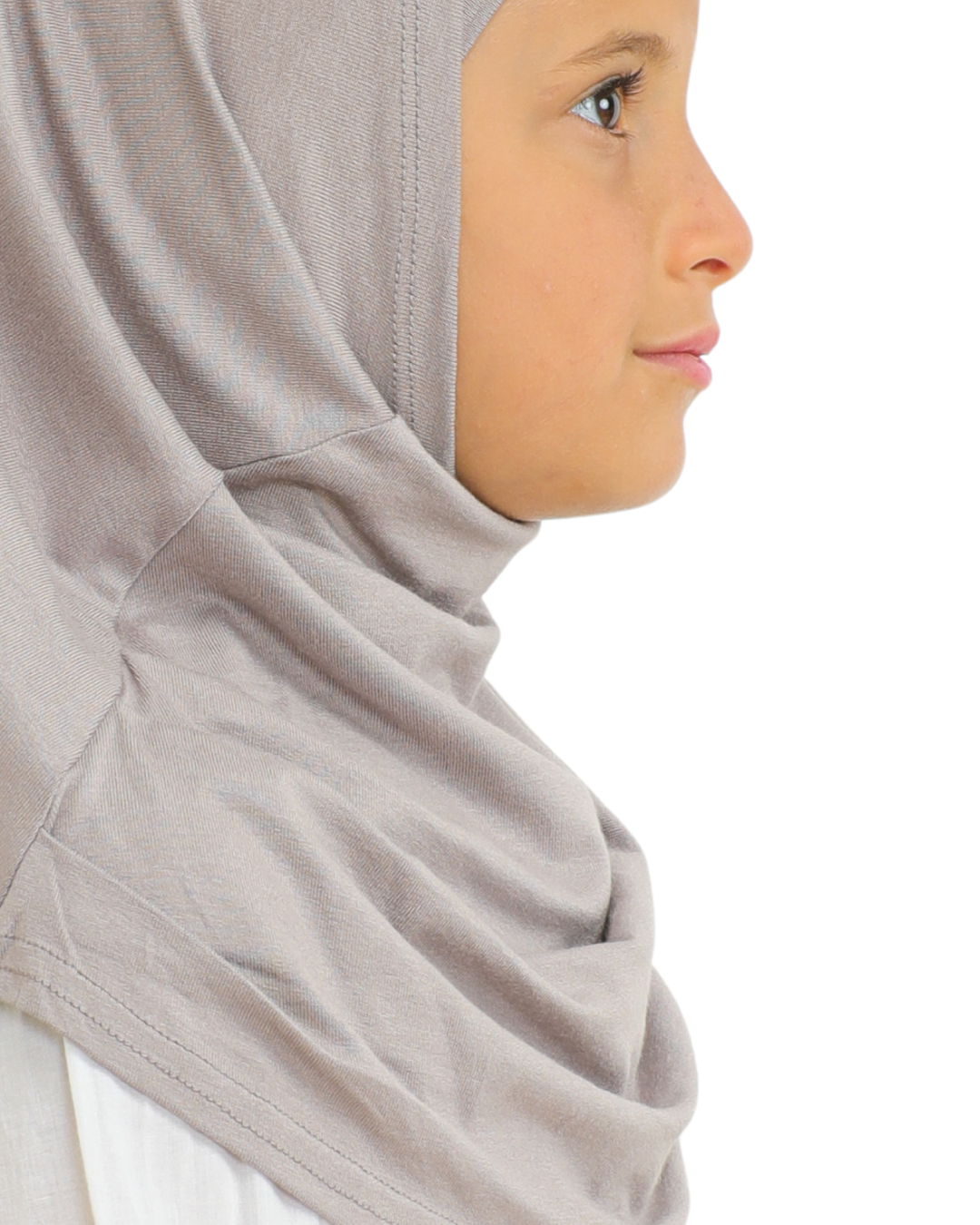 Easy To Wear Hijab For Girls - White