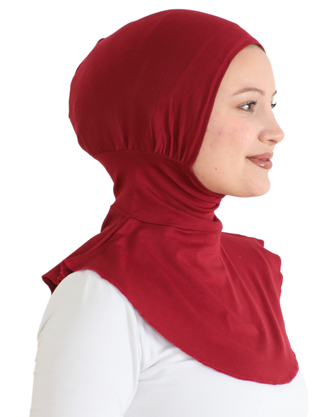 Sport Hijab With Neck Collar - Black