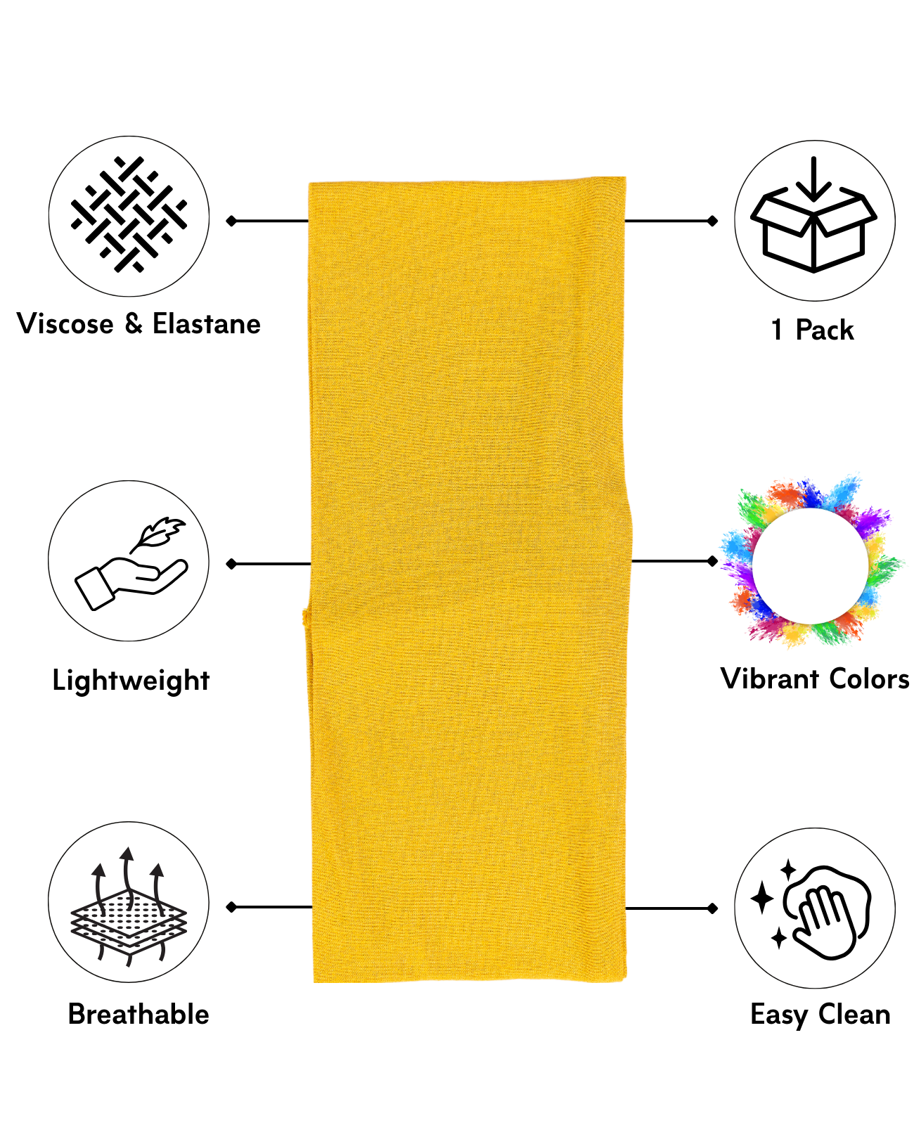 Hijab Non-Slip Headband