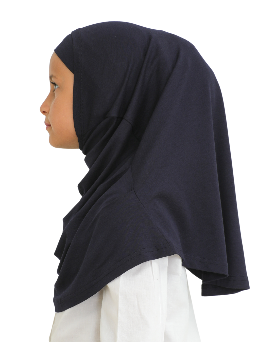Easy To Wear Hijab For Girls - White