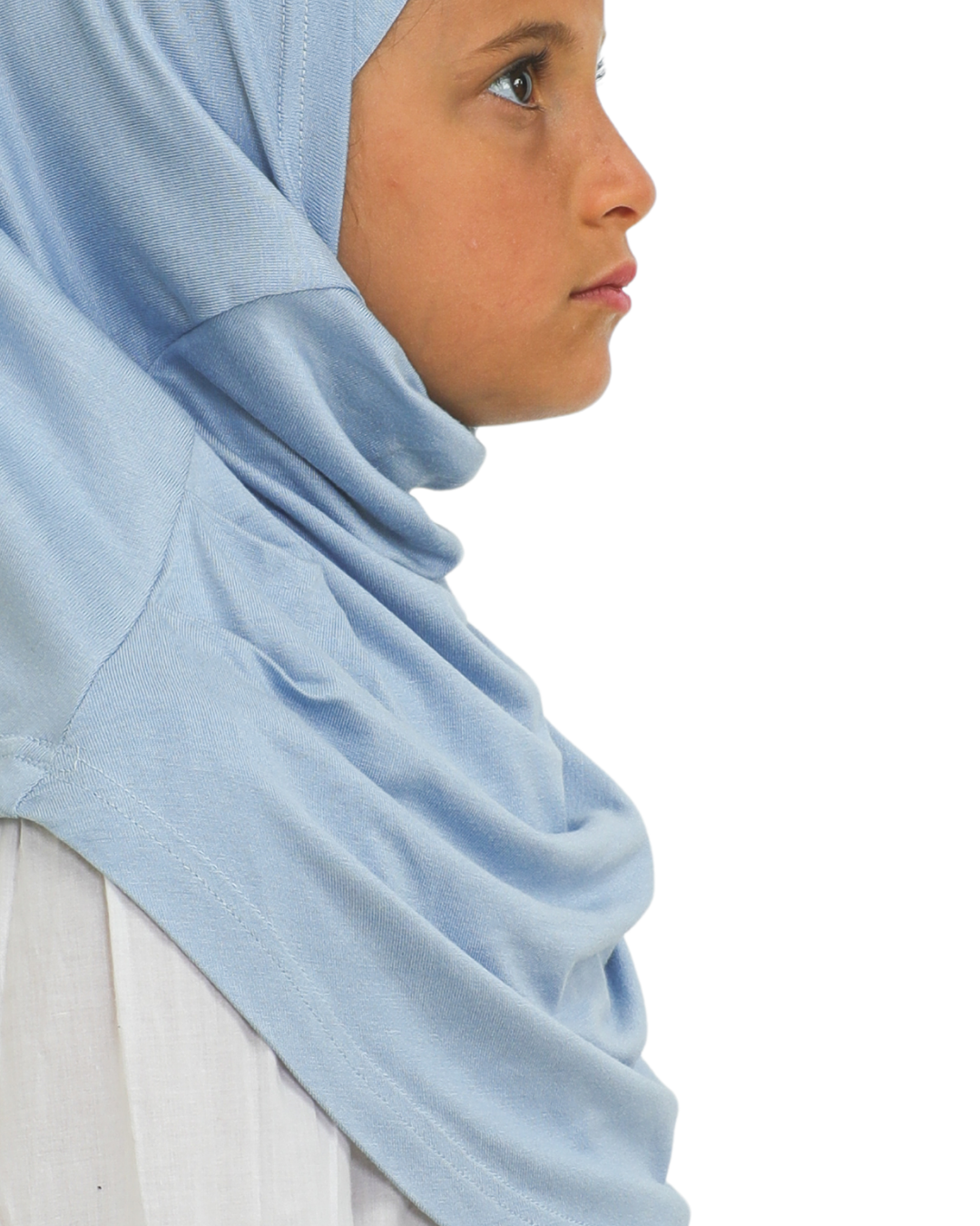 Easy To Wear Hijab For Girls - White