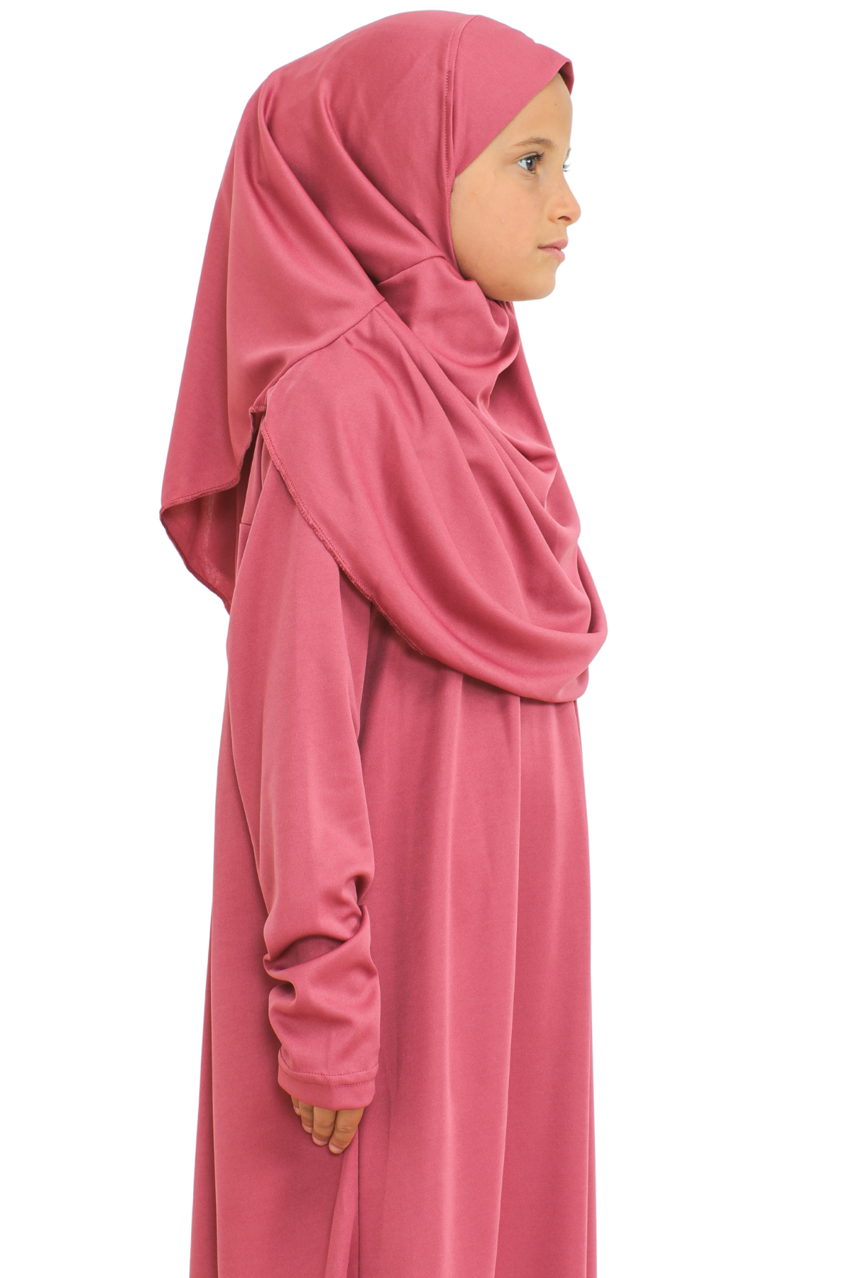 Dress For Girls With Hijab - Black