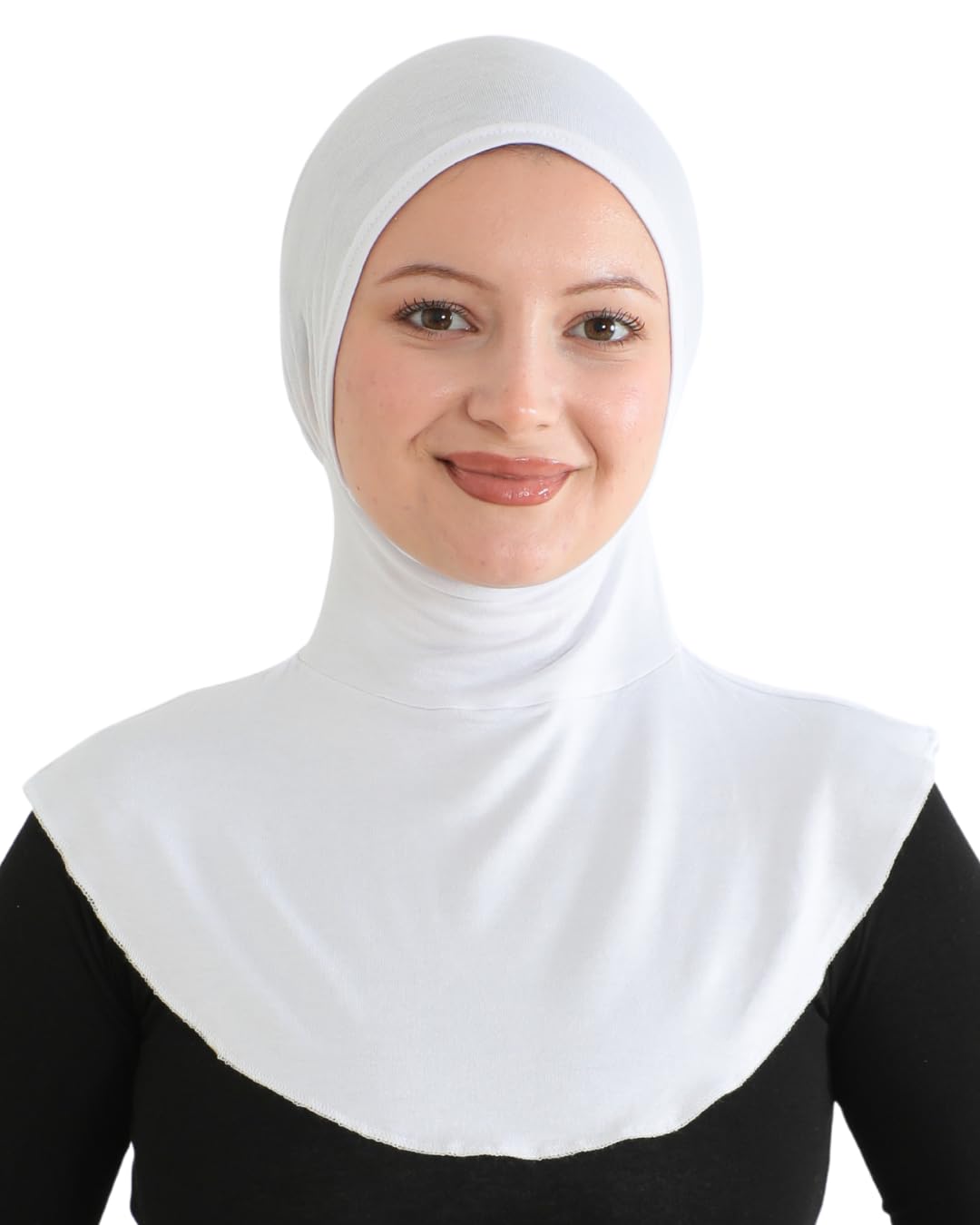 Prien Sport Hijab For Women, Muslim Head Scarf, Flexible Turban Girls, Chic Islamic Wear For Gym, Neck Collar Bonnet Viscose
