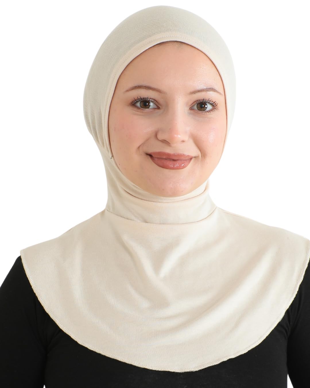 Prien Sport Hijab For Women, Muslim Head Scarf, Flexible Turban Girls, Chic Islamic Wear For Gym, Neck Collar Bonnet Viscose