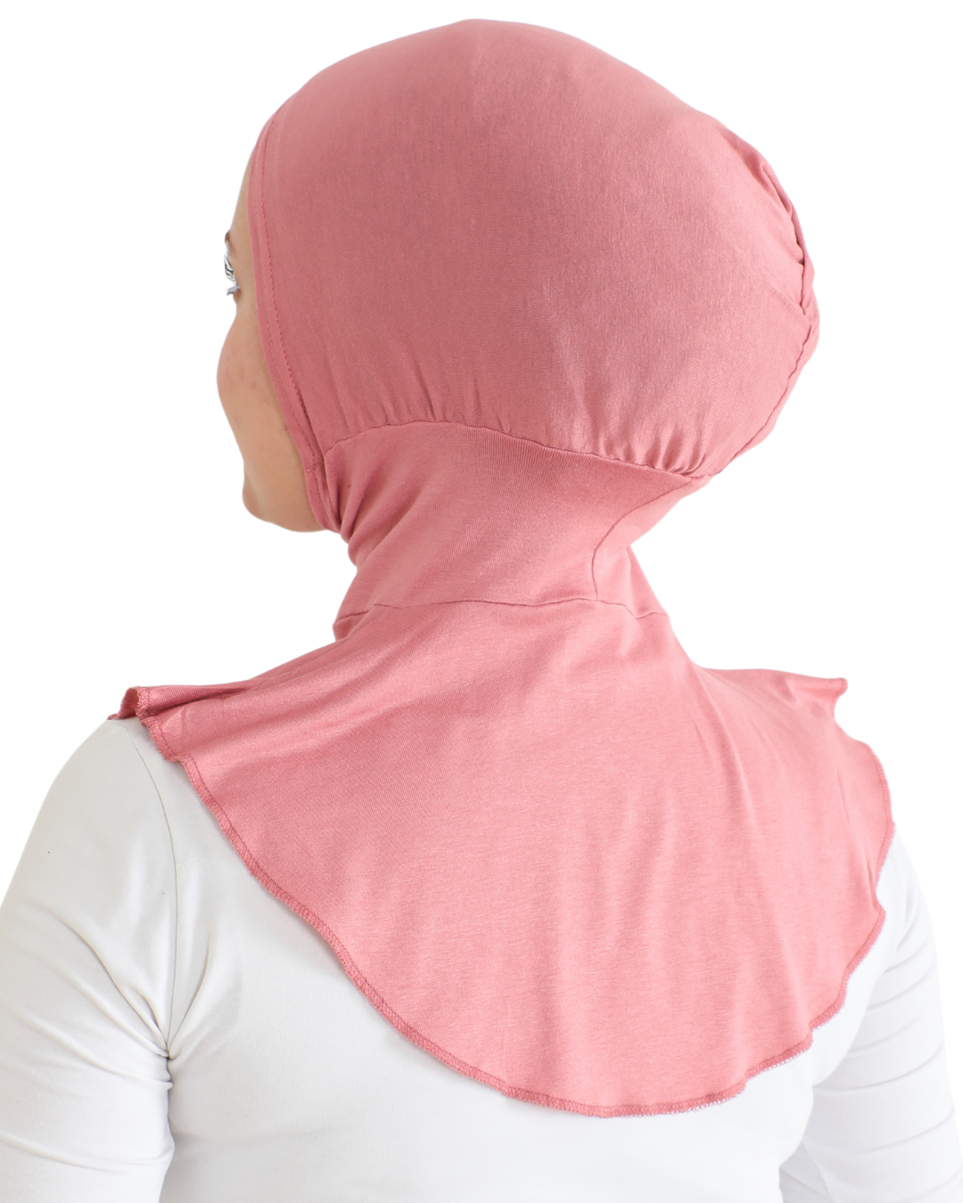 Sport Hijab With Neck Collar - Black