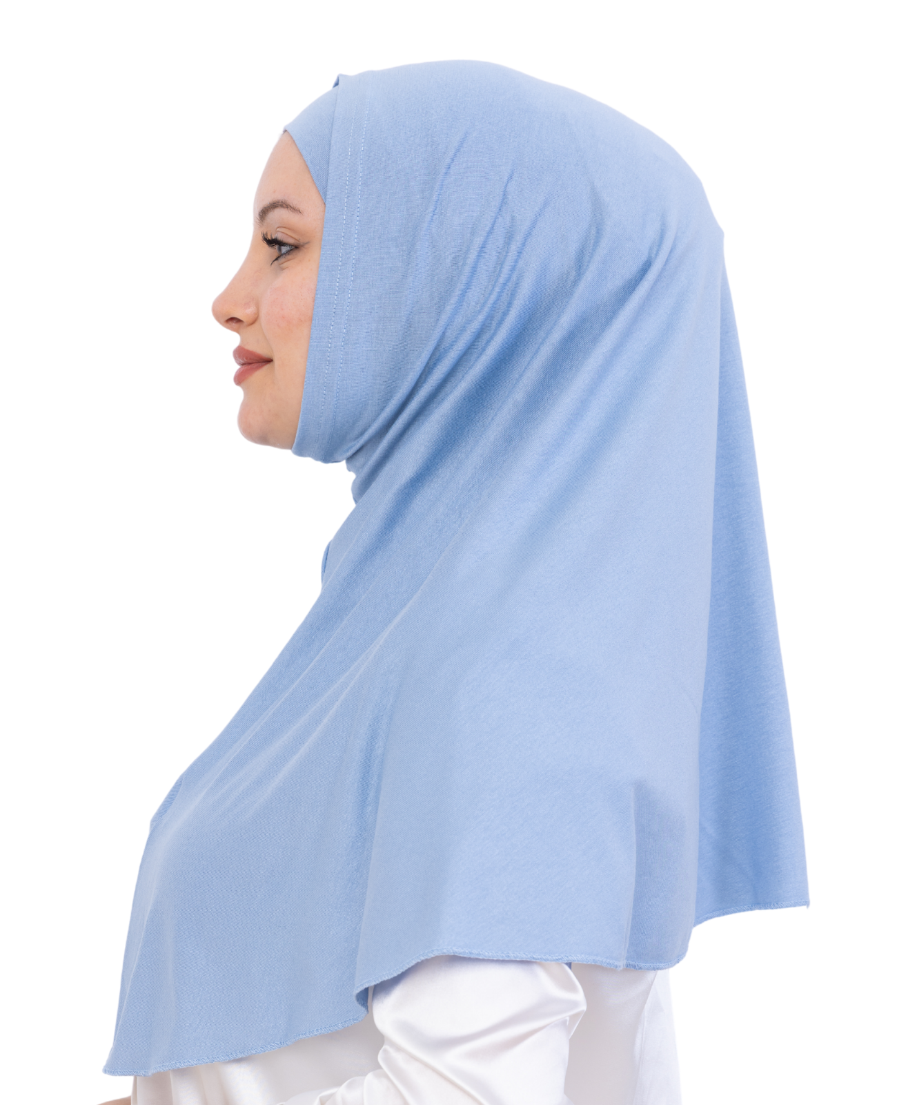 Instant Hijab With Cap Non Pleated - Black