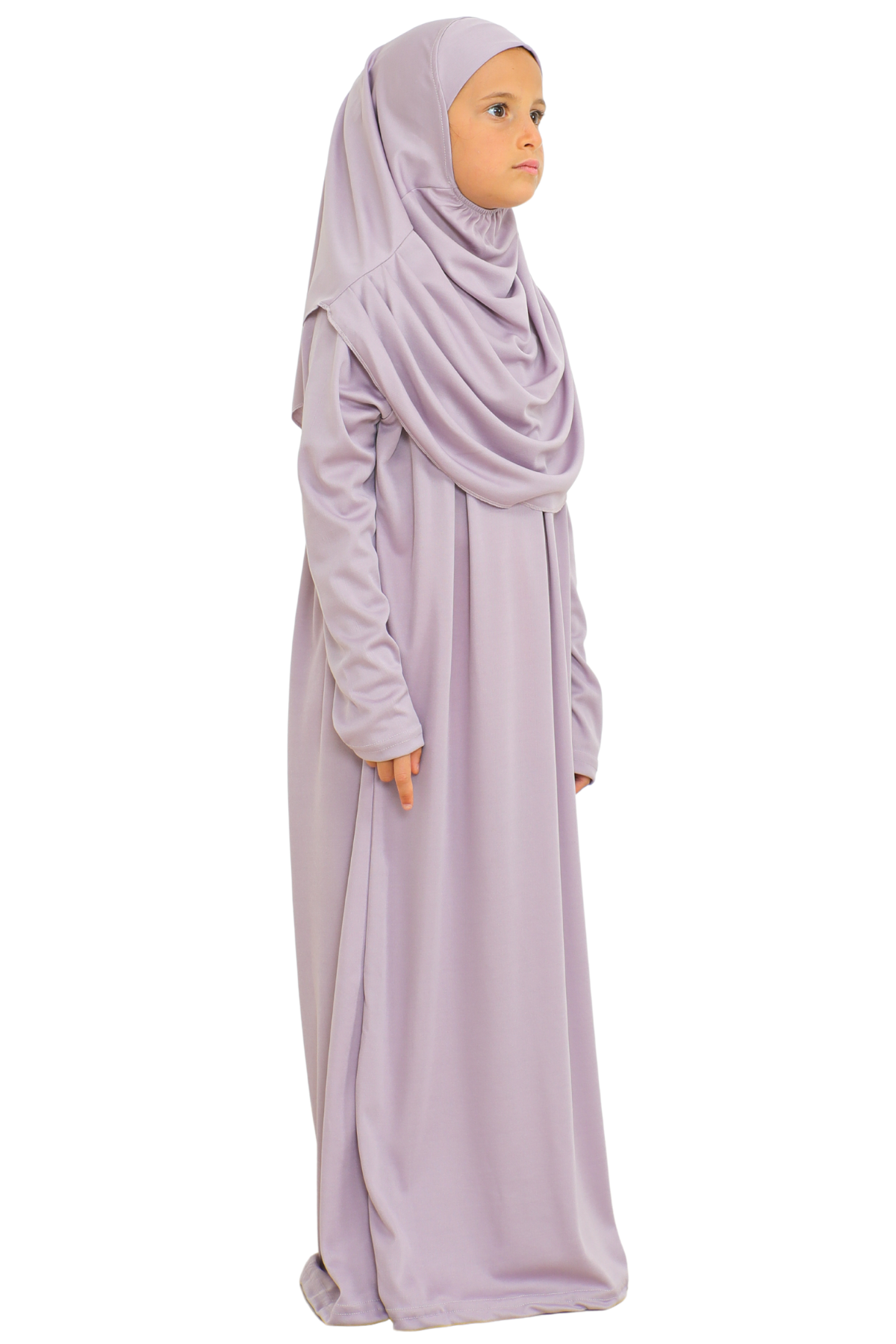 Dress For Girls With Hijab - Black