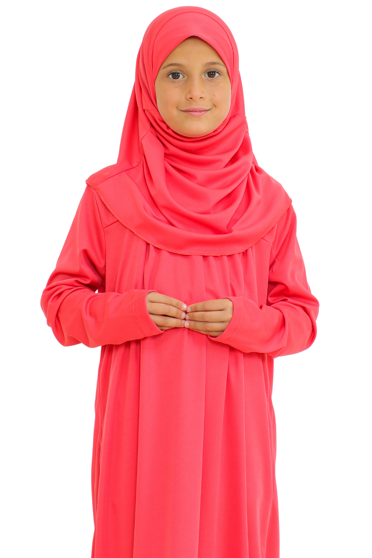 Dress For Girls With Hijab - Black