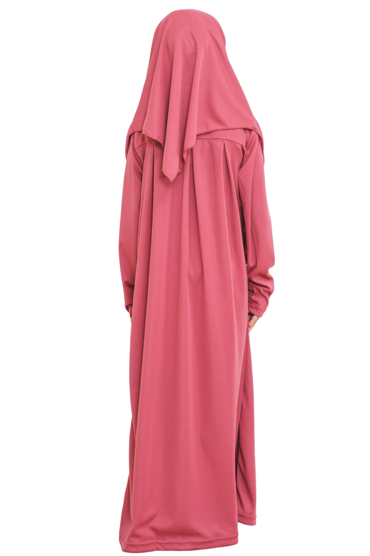 Dress For Girls With Hijab - Black