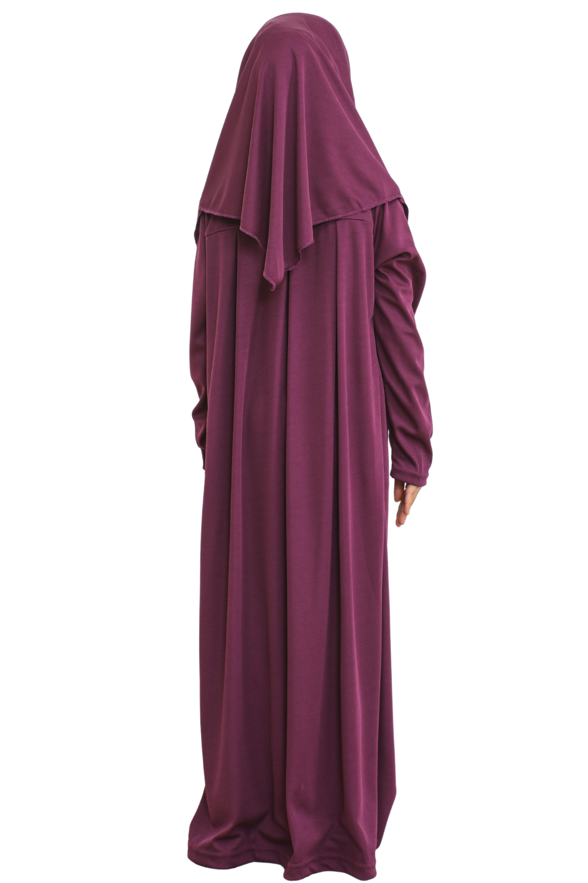 Dress For Girls With Hijab - Black