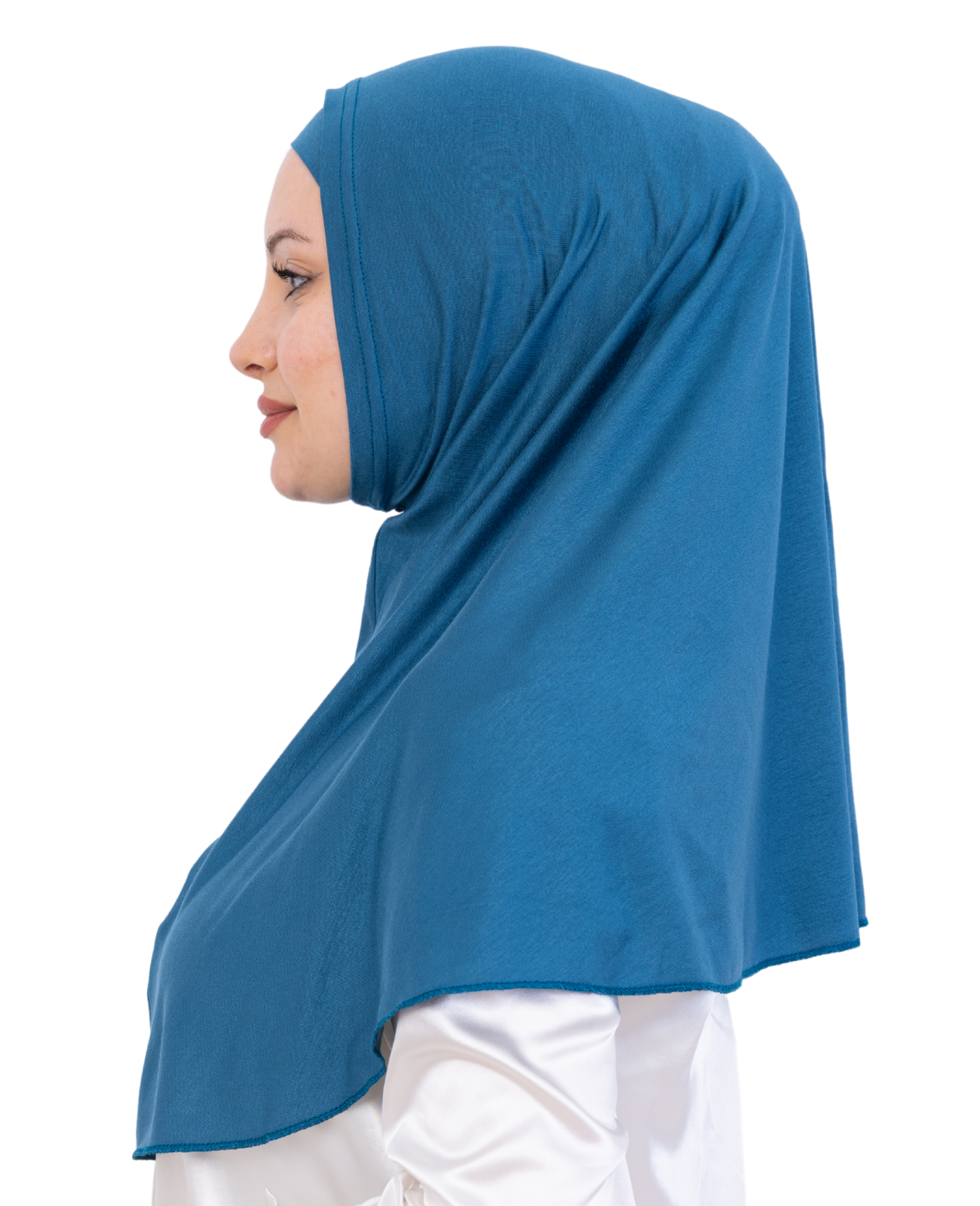 Instant Hijab With Cap Non Pleated - Black