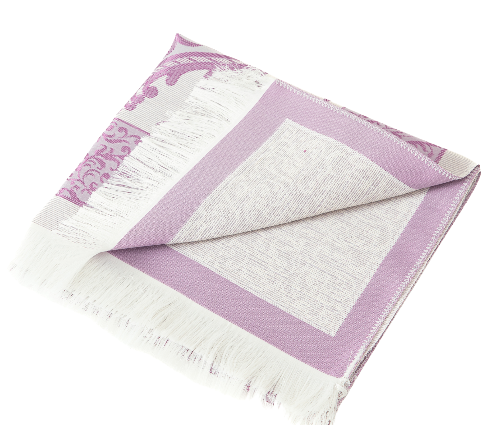 Prayer Rug With Tasbih and Portable Bag - Powder Pink