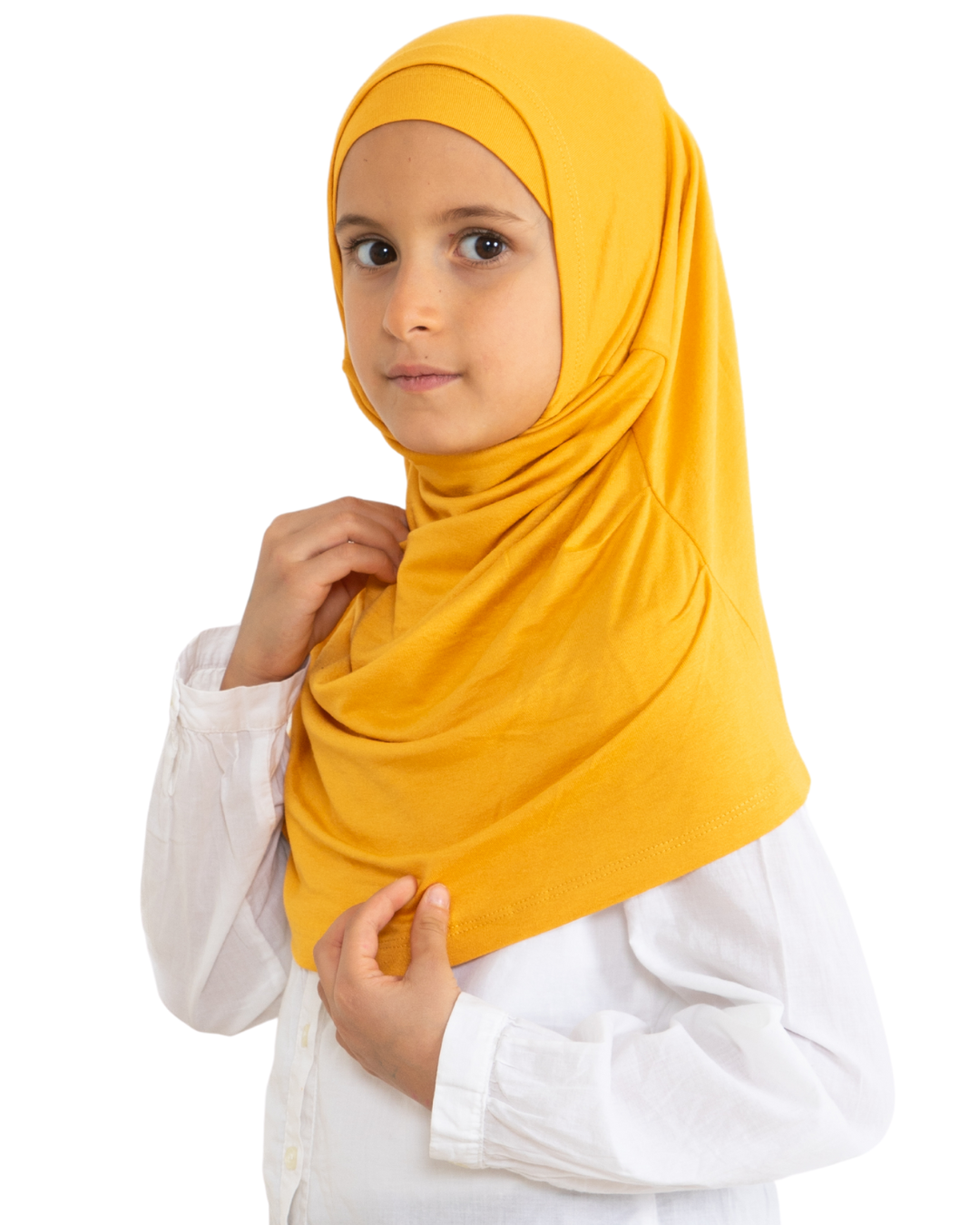 Easy To Wear Hijab For Girls - White