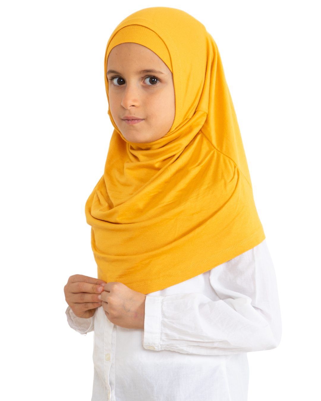 Easy To Wear Hijab For Girls - White