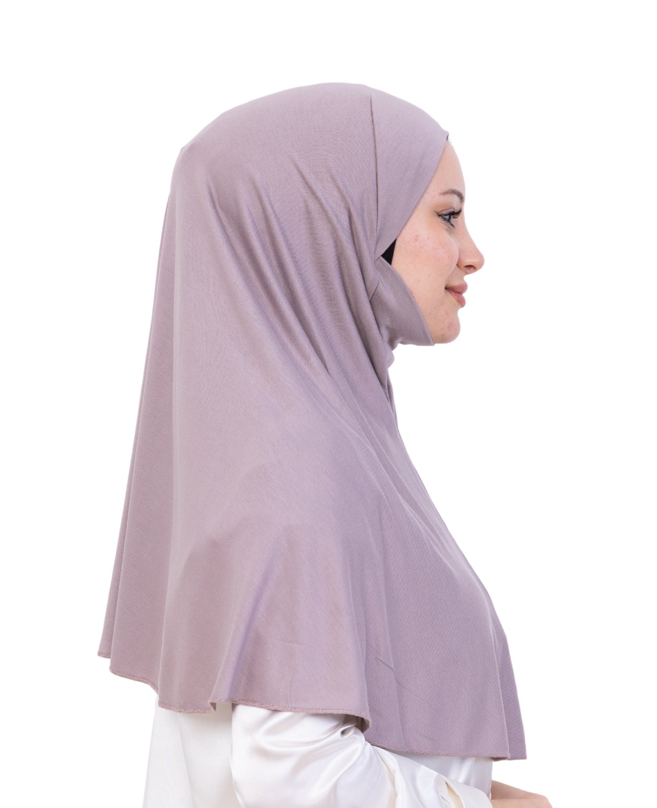 Instant Hijab With Niqab - Light Blue