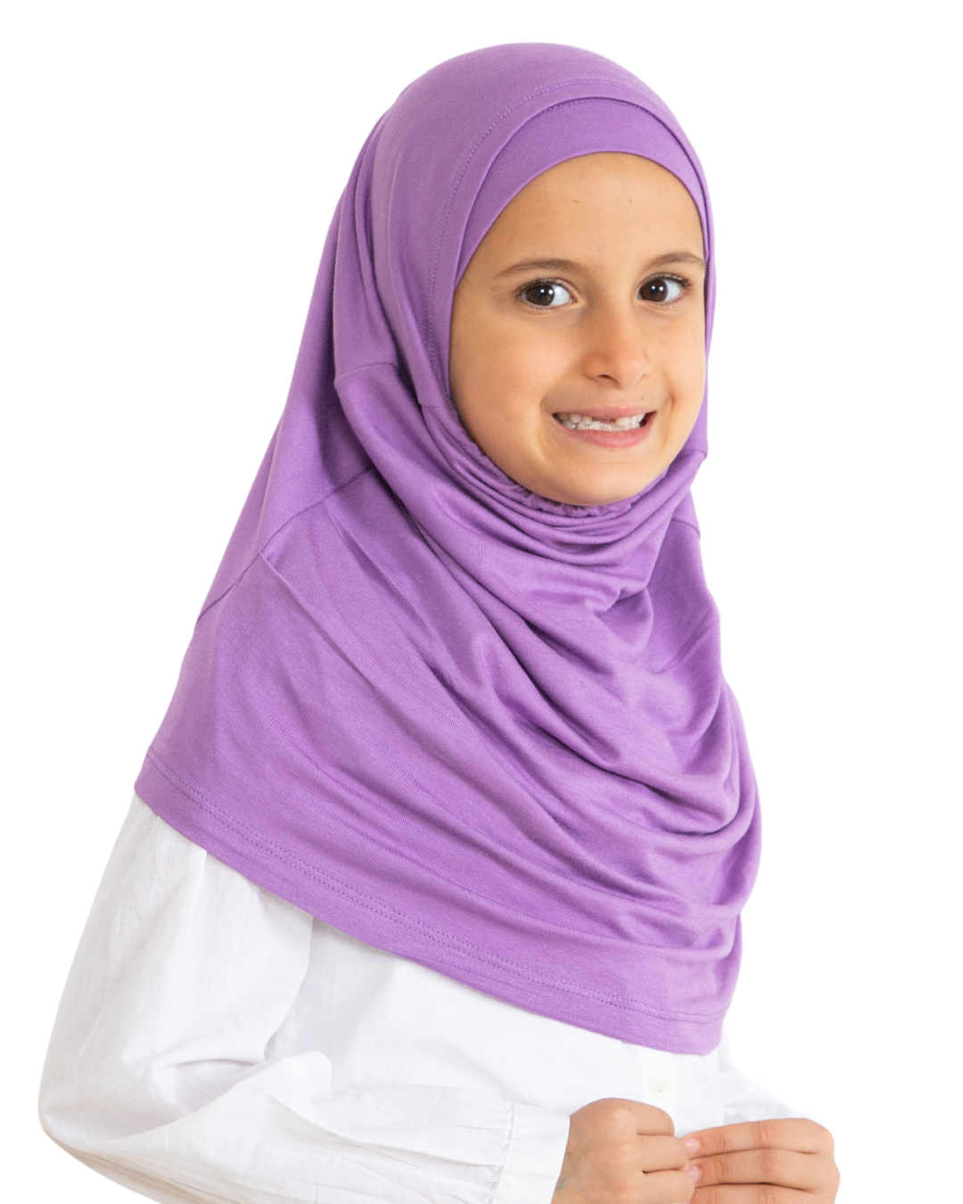 Easy To Wear Hijab For Girls - White