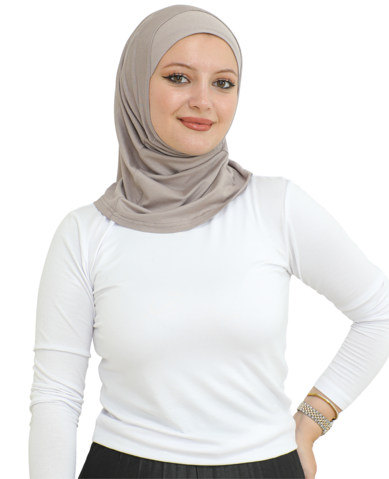 Sport Instant Hijab - Beige