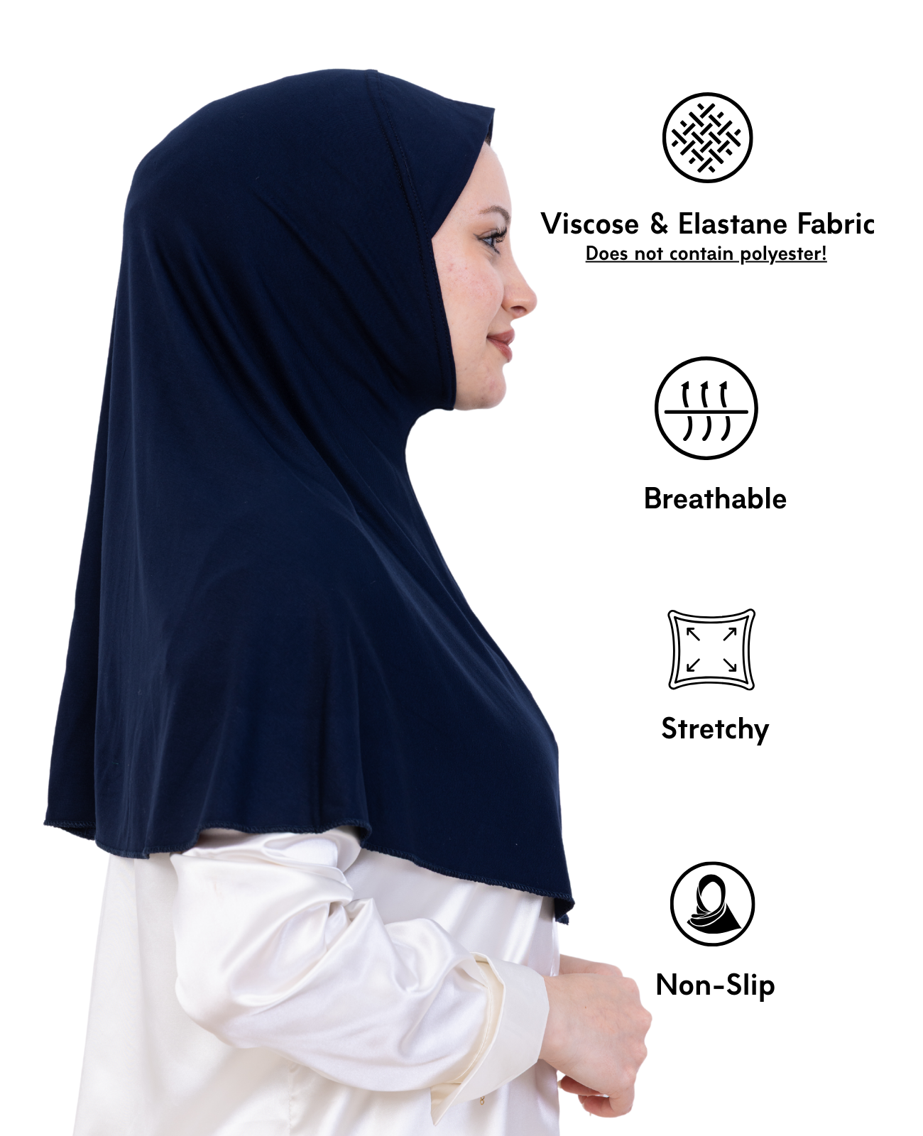 Ready Hijab One Piece Flat