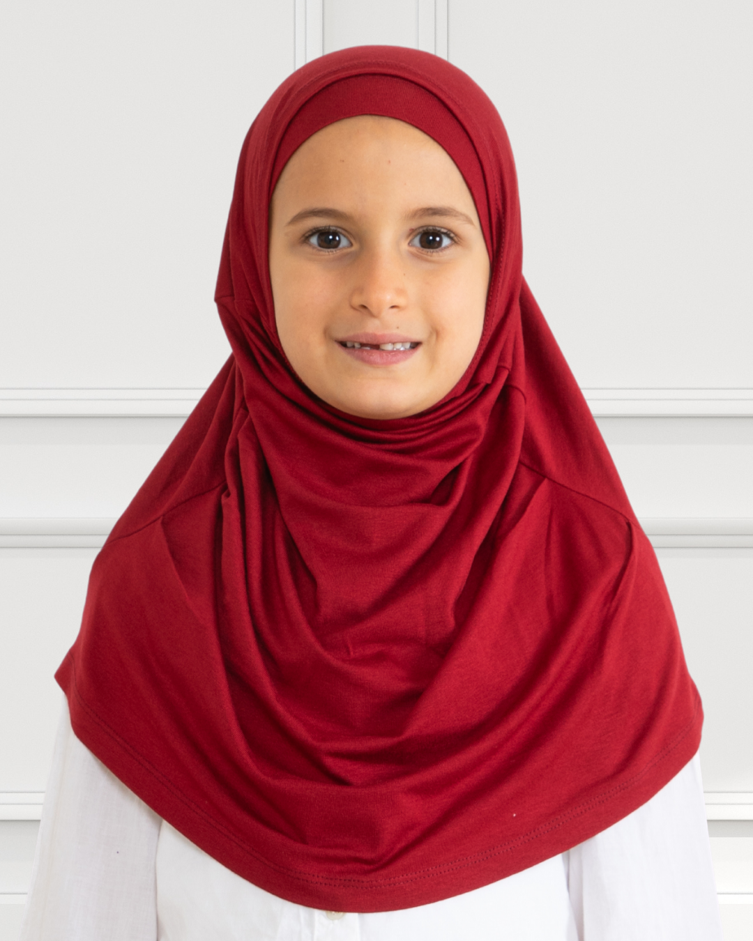 Easy To Wear Hijab For Girls - White