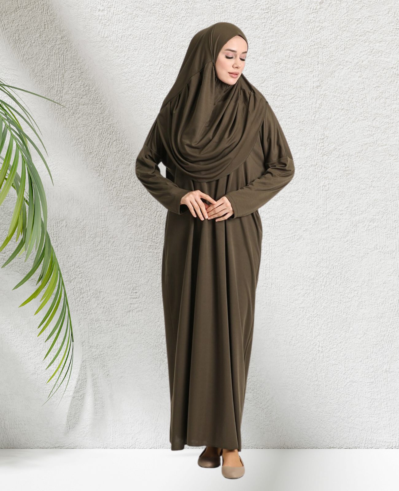 Muslim Dress For Women With Hijab, Abaya, Instant Prayer Clothes Set, Islamic Wear, Dubai Kaftan Jilbab Burqa