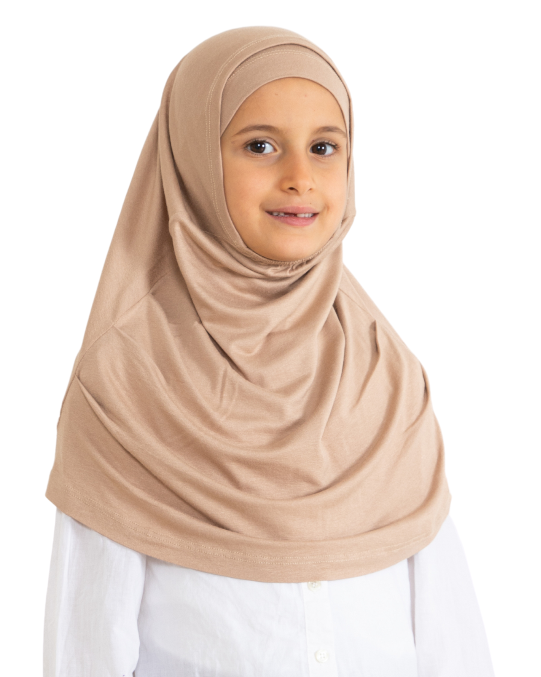 Easy To Wear Hijab For Girls - White