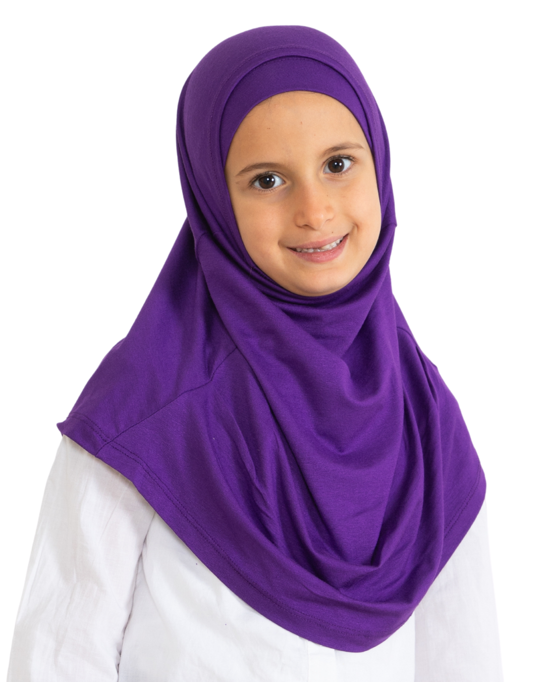 Easy To Wear Hijab For Girls - White